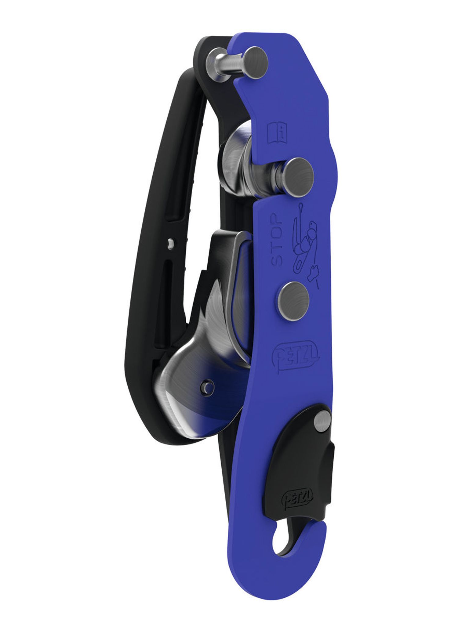 Спусковий пристрій Petzl Stop - blue