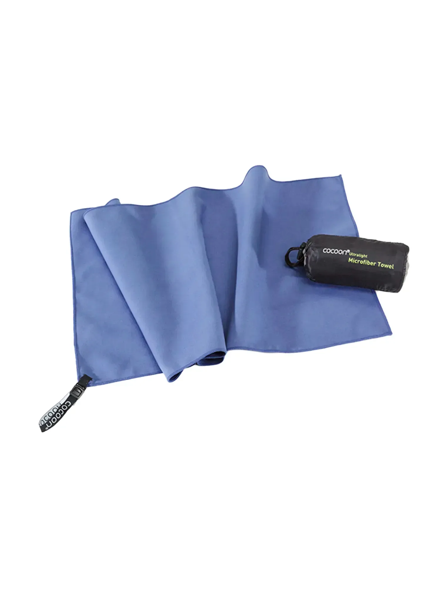 Рушник пляжний Cocoon Microfiber Towel - Ultralight L - fjord blue