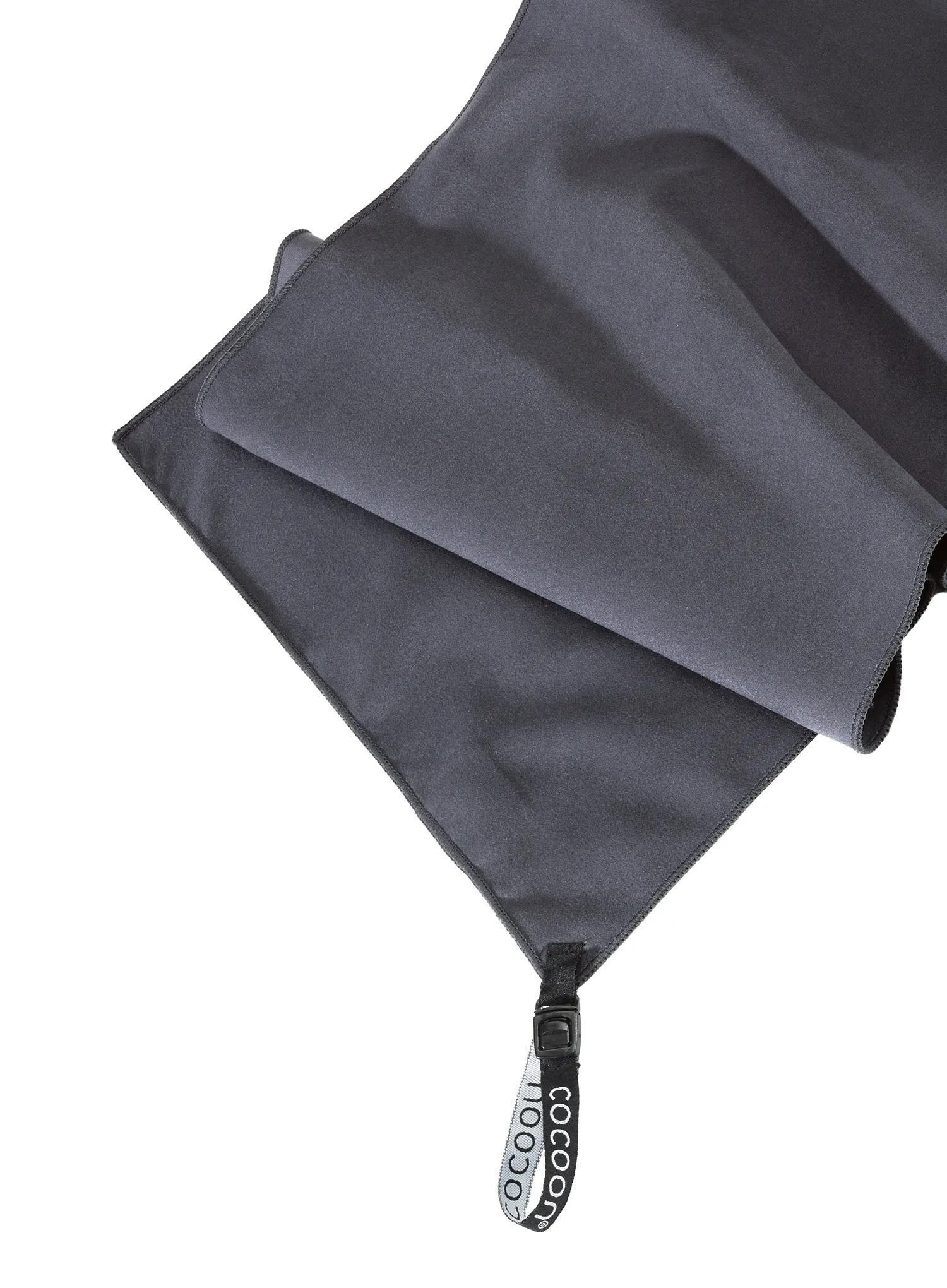 Рушник пляжний Cocoon Microfiber Towel - Ultralight L - manatee grey