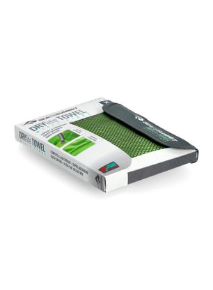 Швидковисихаючий рушник Sea To Summit DryLite Towel Antibacterial S - lime