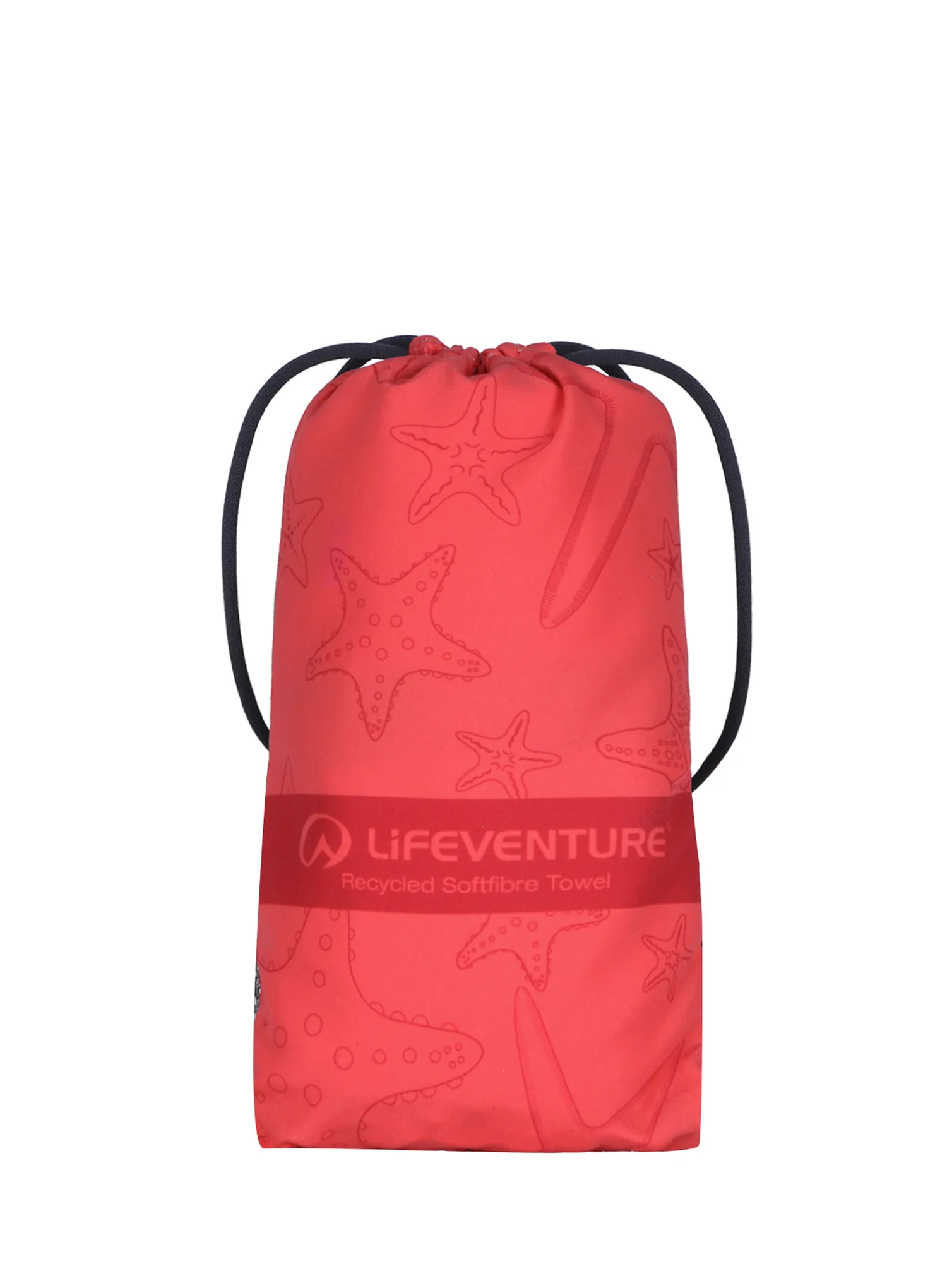 Швидковисихаючий рушник Lifeventure Recycled SoftFibre Trek Towel - starfish