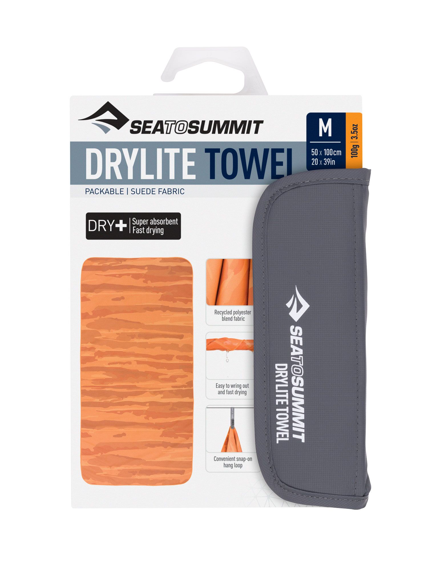 Швидковисихаючий рушник Sea To Summit DryLite Towel M - outback sunset