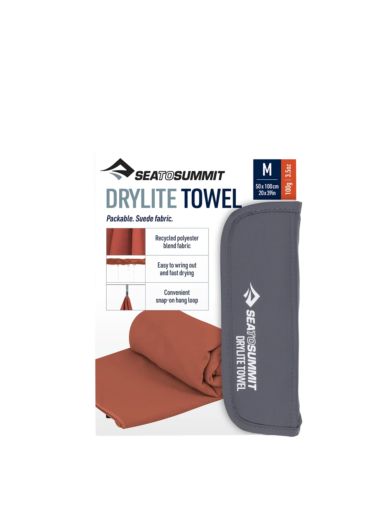 Швидковисихаючий рушник Sea To Summit DryLite Towel M - picante
