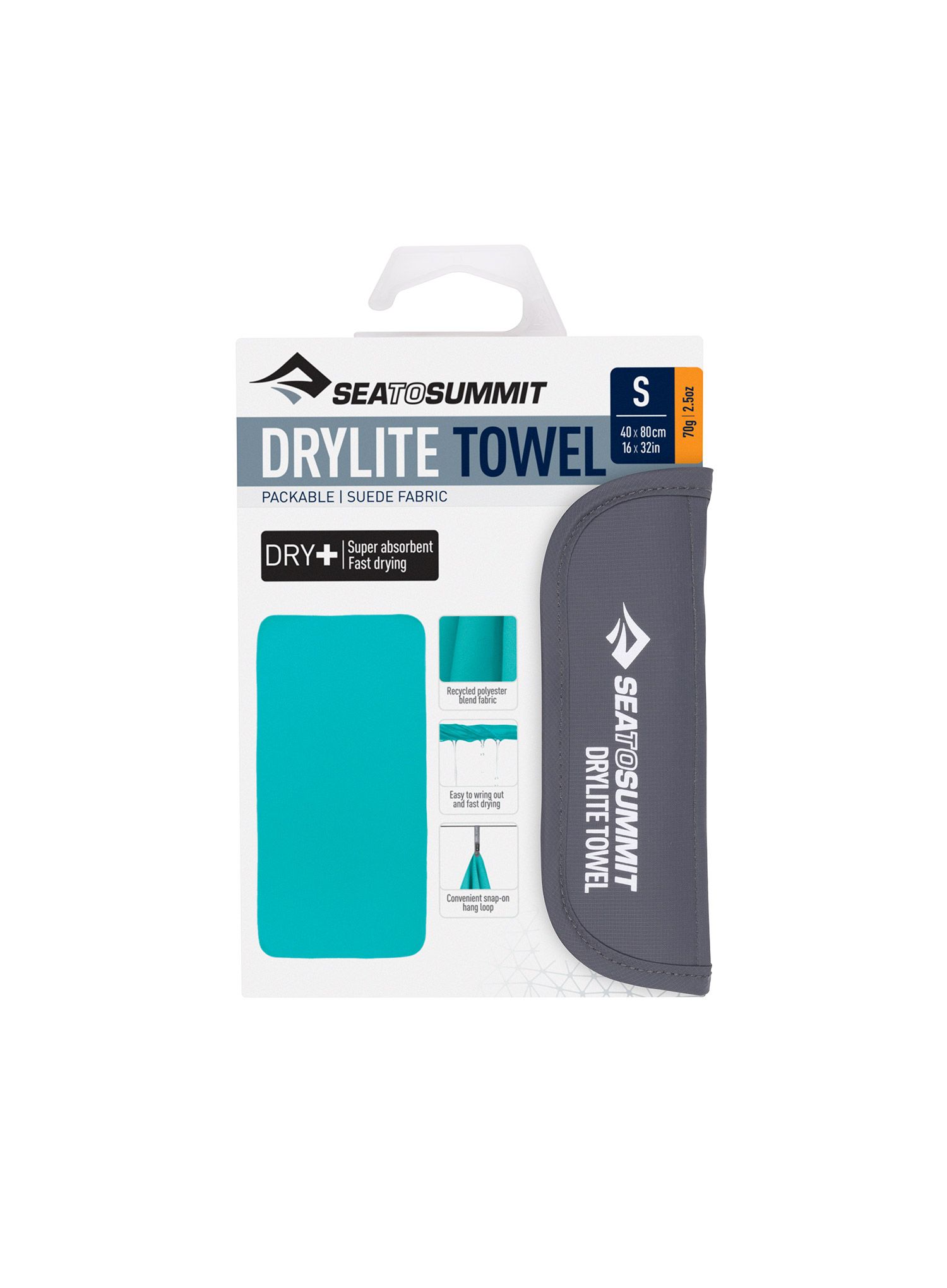 Швидковисихаючий рушник Sea To Summit DryLite Towel S - baltic