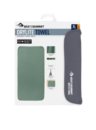 Швидковисихаючий рушник Sea To Summit DryLite Towel XL - sage