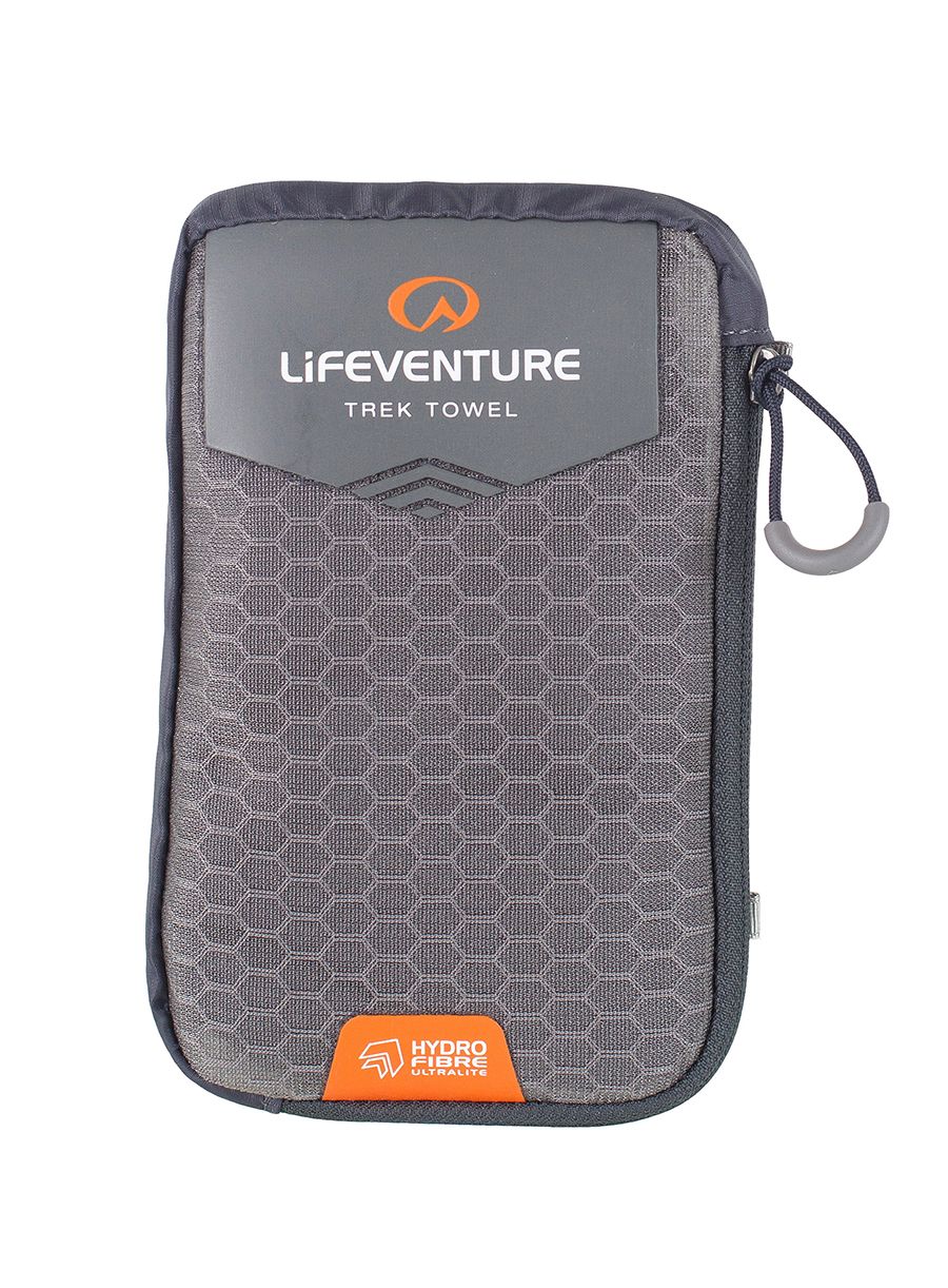 Швидковисихаючий рушник Lifeventure HydroFibre Trek Towel L - grey