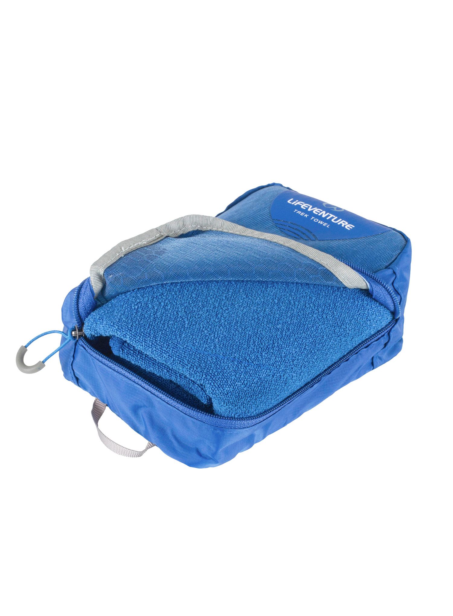 Швидковисихаючий рушник Lifeventure MicroFibre Trek Towel L - blue