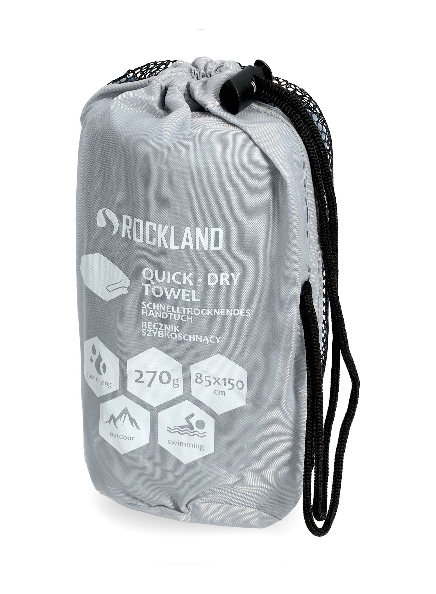 Швидковисихаючий рушник Rockland Traveltowel XL - blue