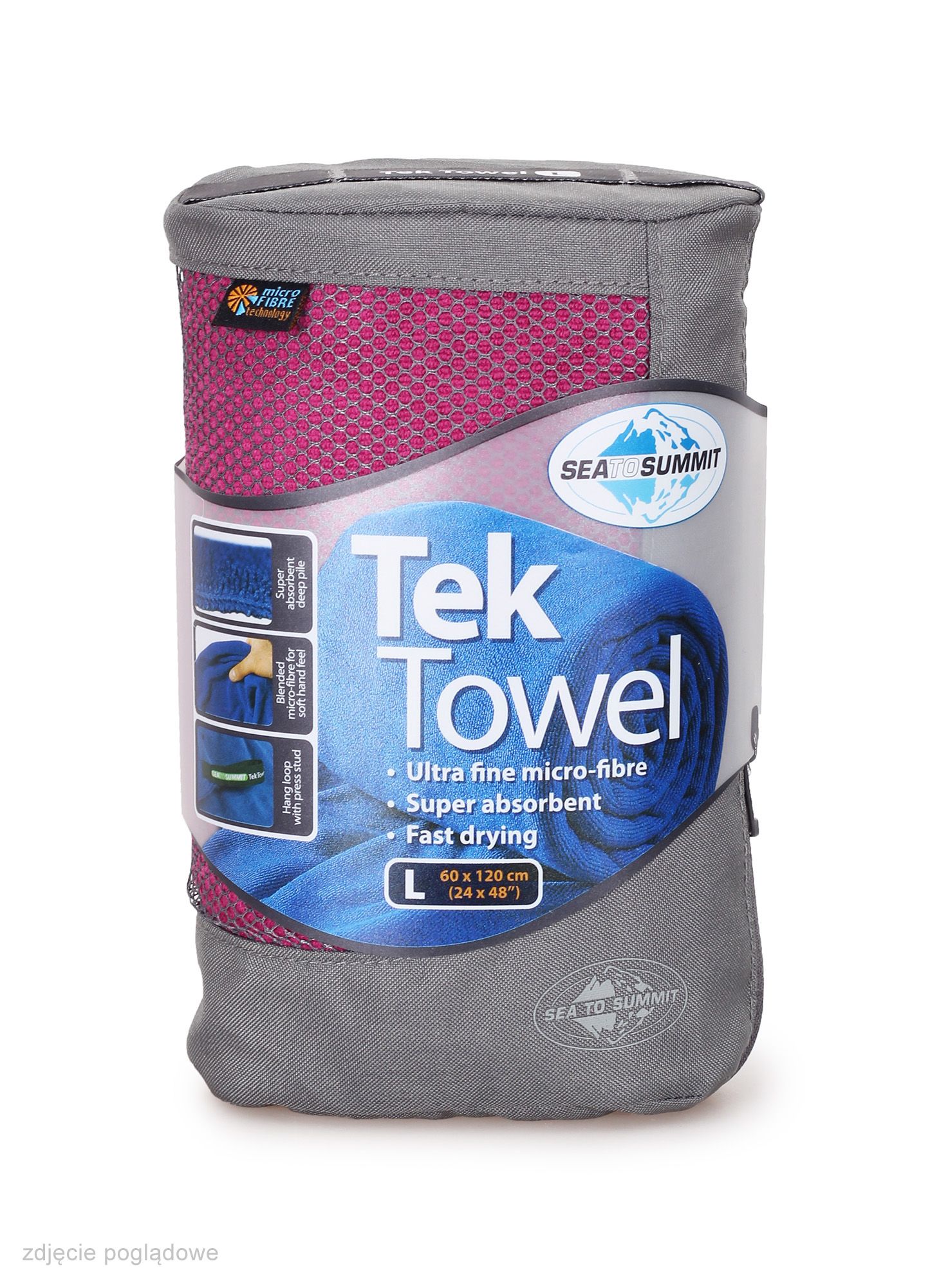 Швидковисихаючий рушник Sea To Summit Tek Towel S - eucalyptus