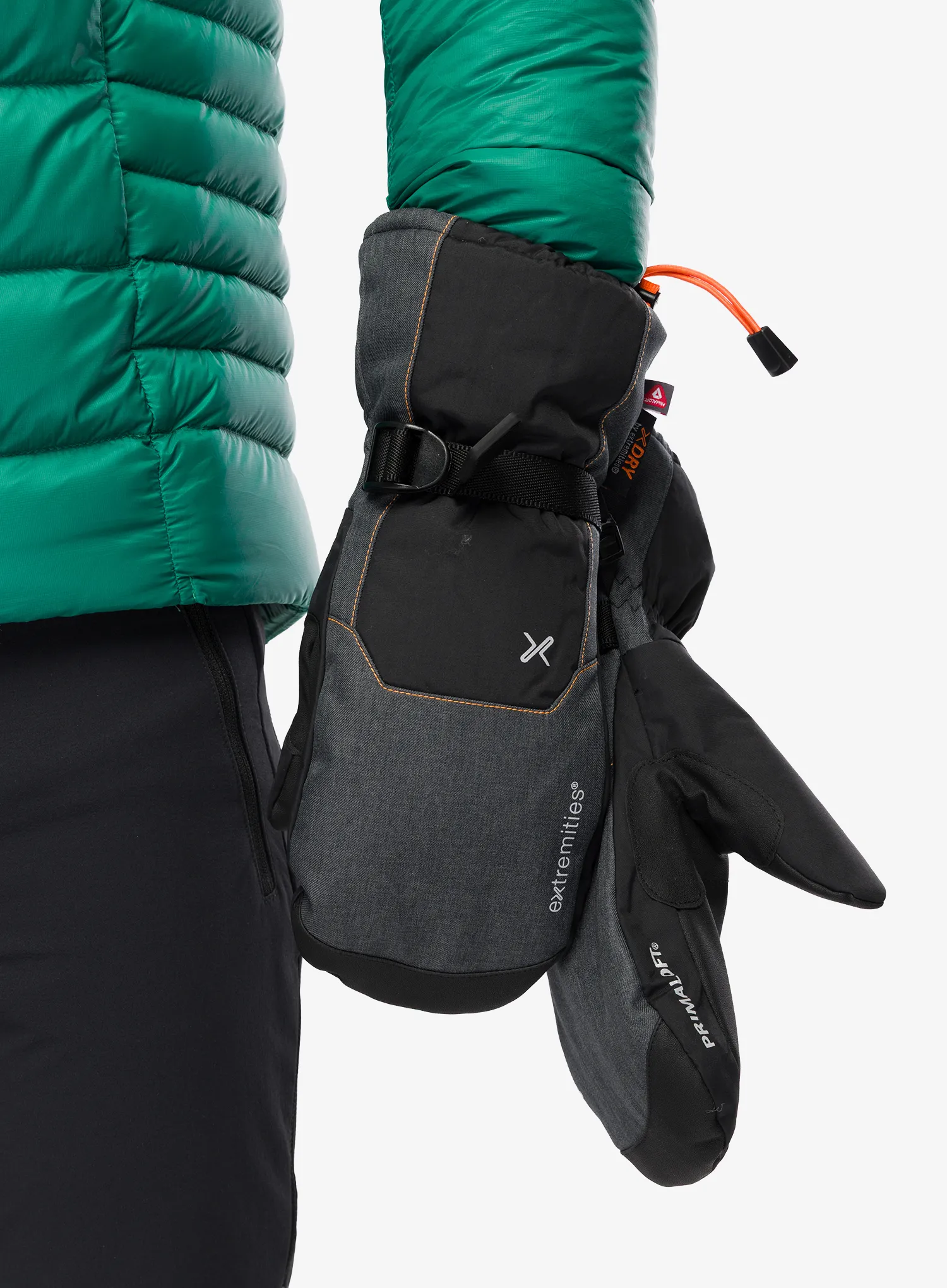 Рукавиці лижні Extremities Meridian Glove - black/grey