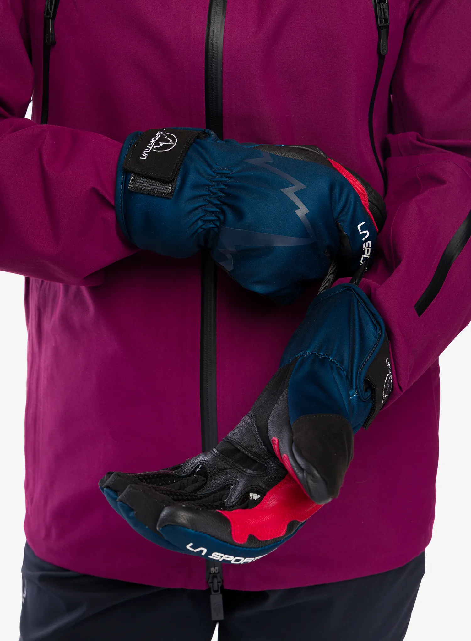 Рукавиці лижні La Sportiva Ski Touring Gloves - storm blue/red
