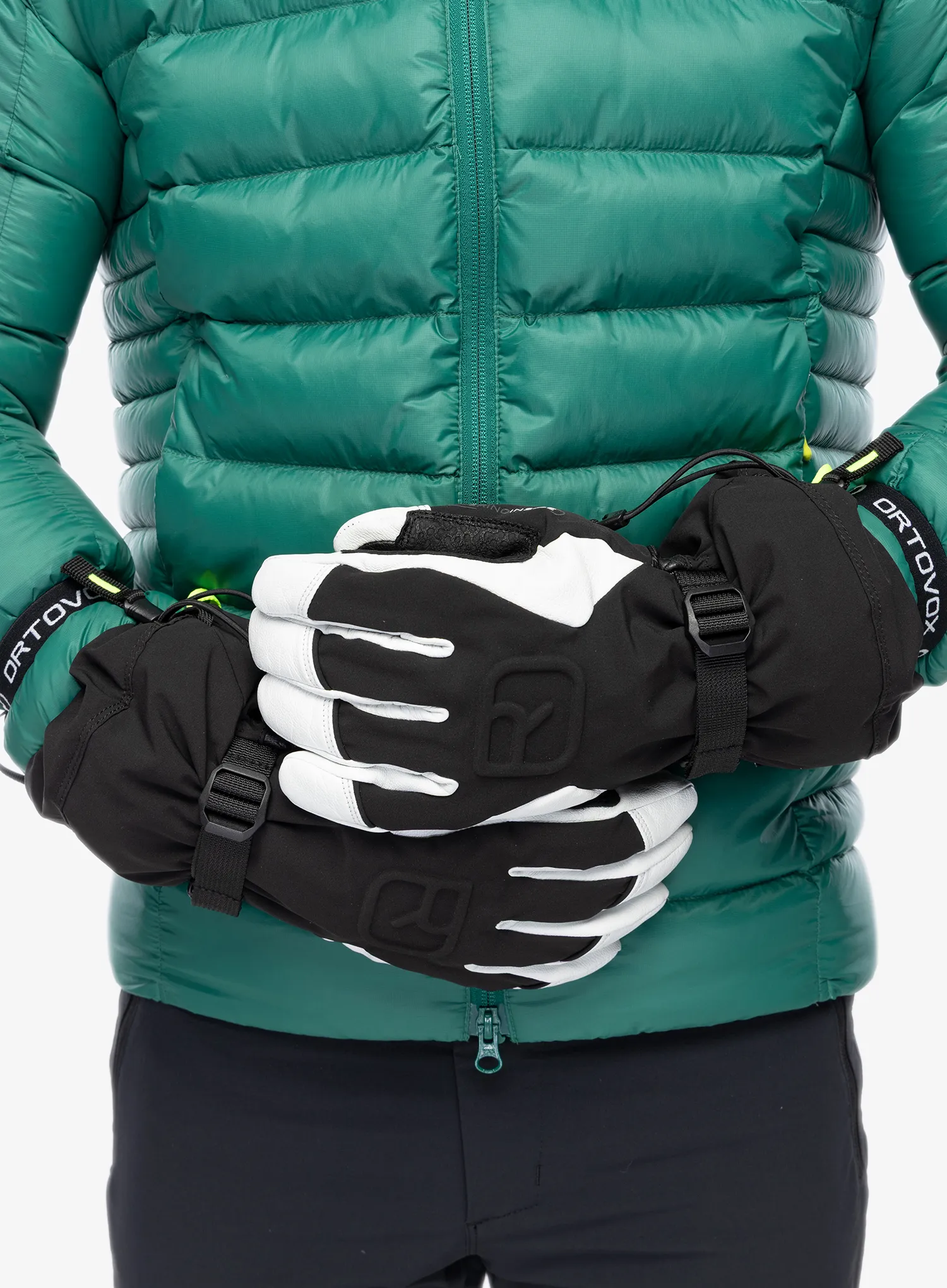 Рукавиці лижні Ortovox Merino Freeride Glove - black raven