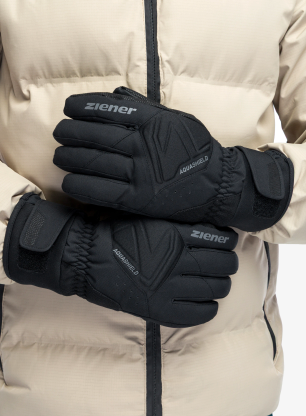 Рукавиці лижні Ziener Gatis AS - black