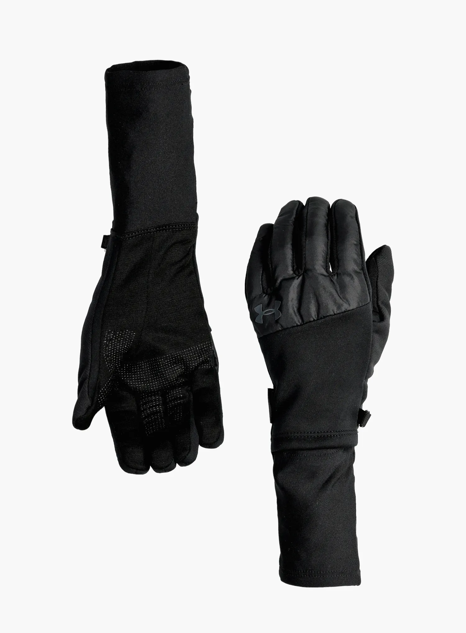 Рукавички для бігу Under Armour Storm Fleece Run Gloves - black/black/reflective