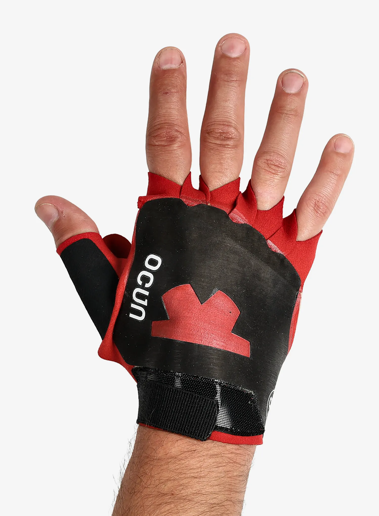 Рукавички для скелелазіння Ocun Crack Gloves Pro - red