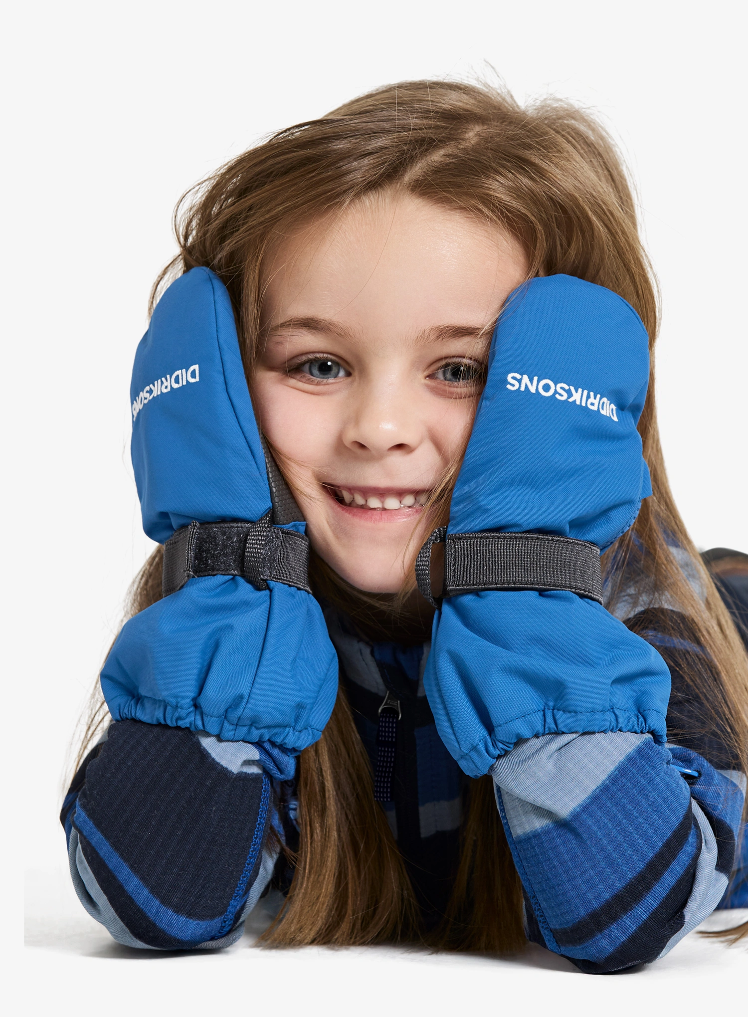 Рукавички дитячі Didriksons Biggles Zip Mitten 8 - sapphire blue