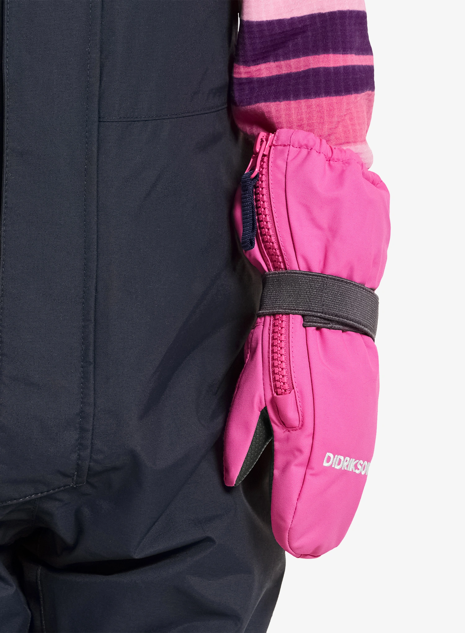 Рукавички дитячі Didriksons Biggles Zip Mitten 8 - sweet pink