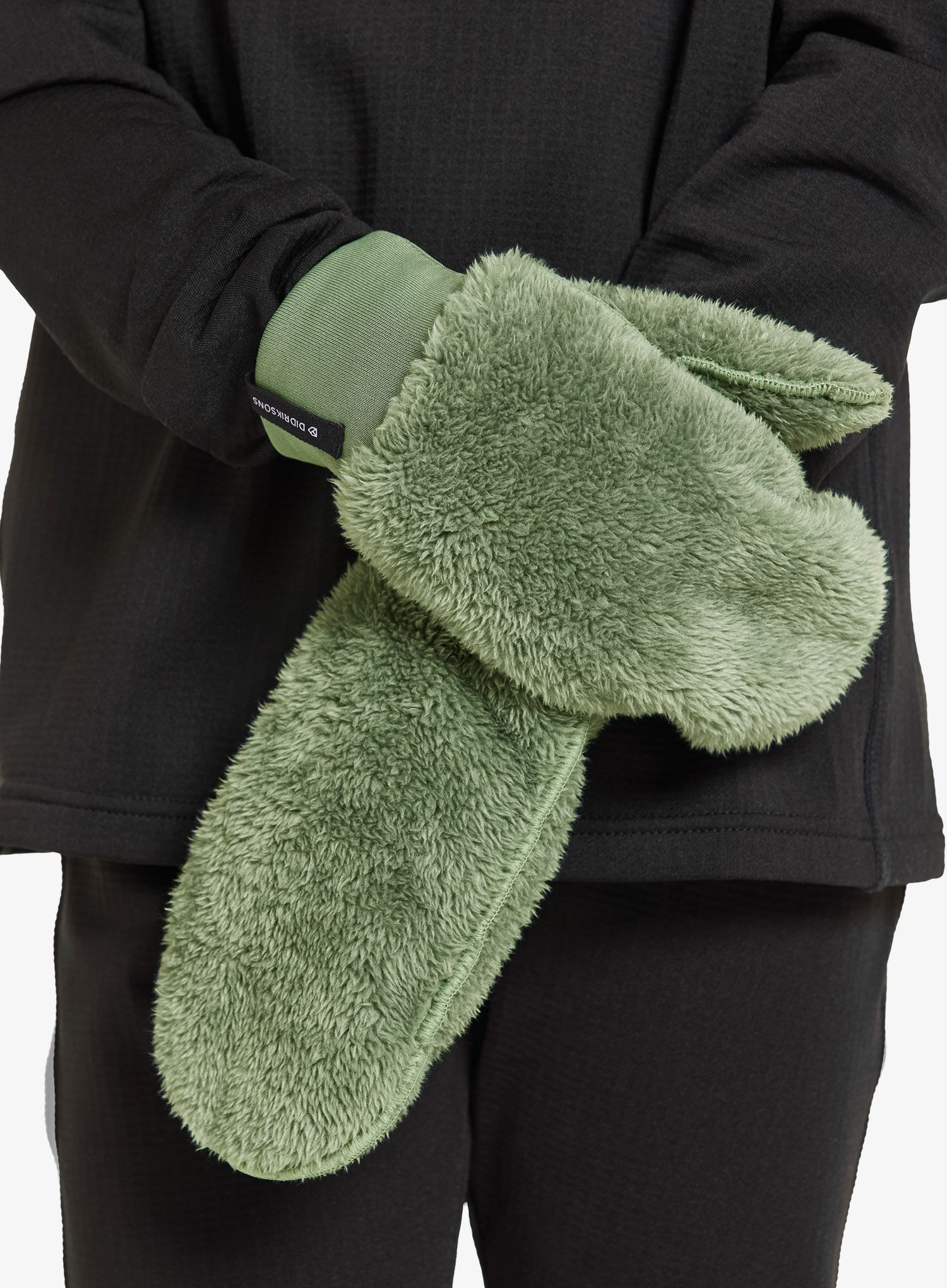 Рукавички дитячі Didriksons Mejram Mittens - light moss