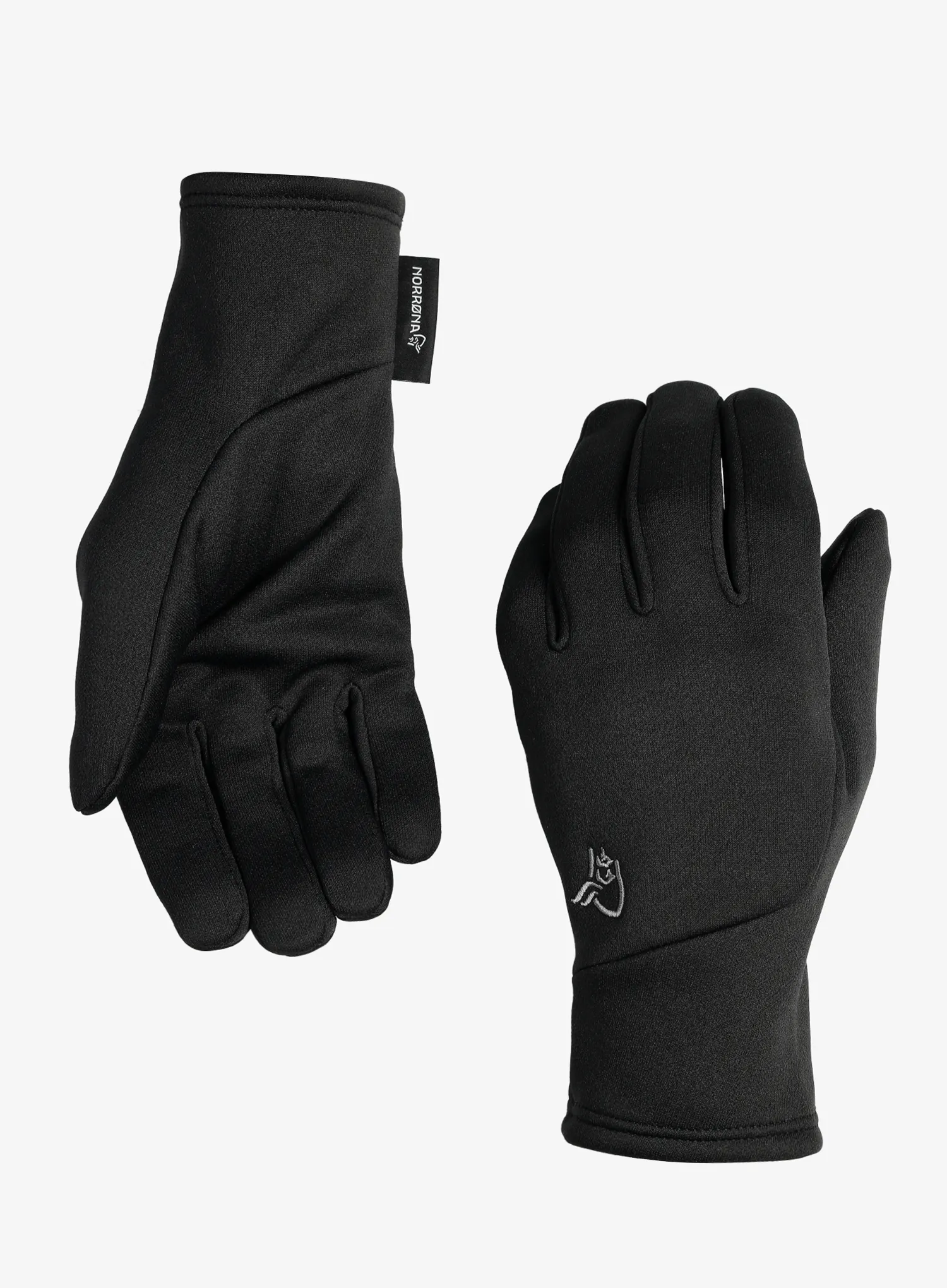 Рукавички флісові Norrona 29 Warm2 Stretch Gloves - caviar black