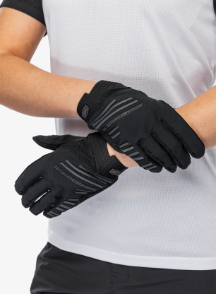 Велосипедні рукавиці 100% R-Core Gloves - black