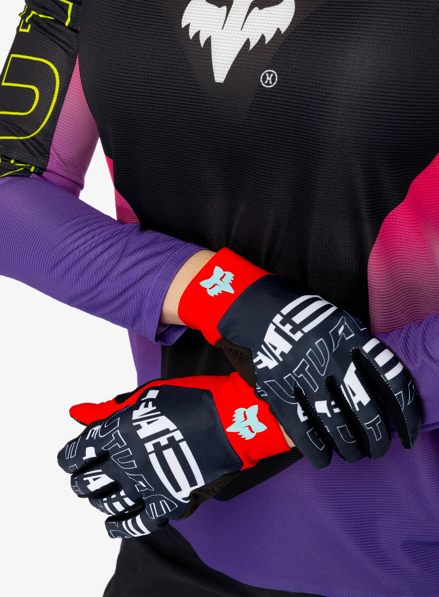 Велосипедні рукавиці Fox Flexair Glove Elevated - midnight