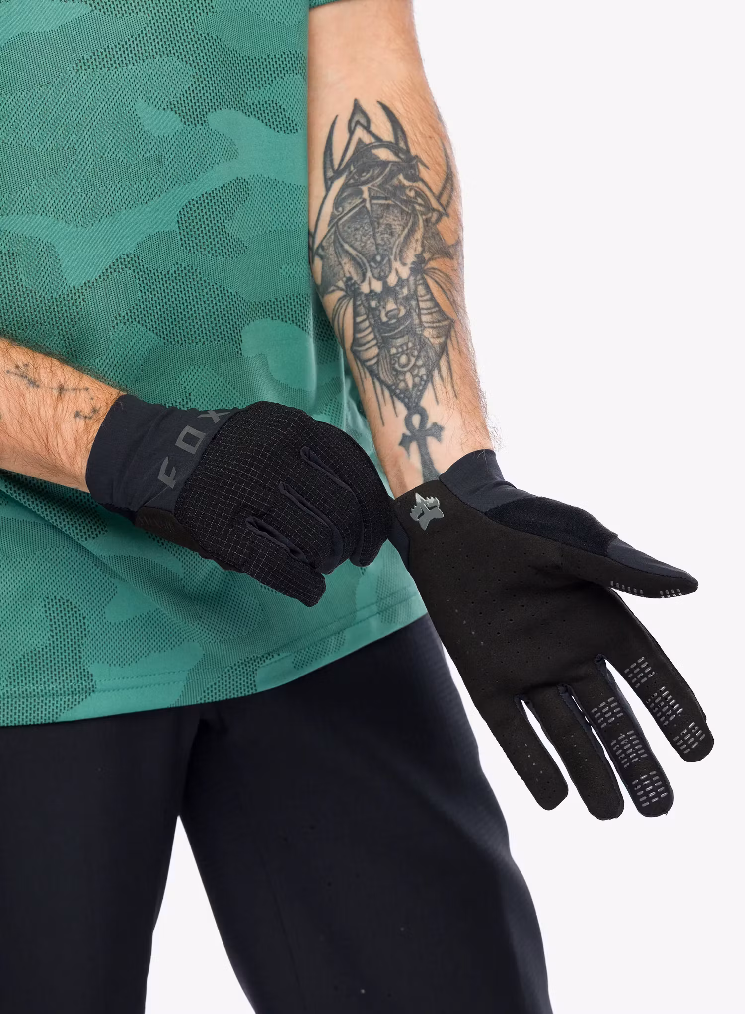 Велосипедні рукавиці Fox Flexair Pro Glove - black