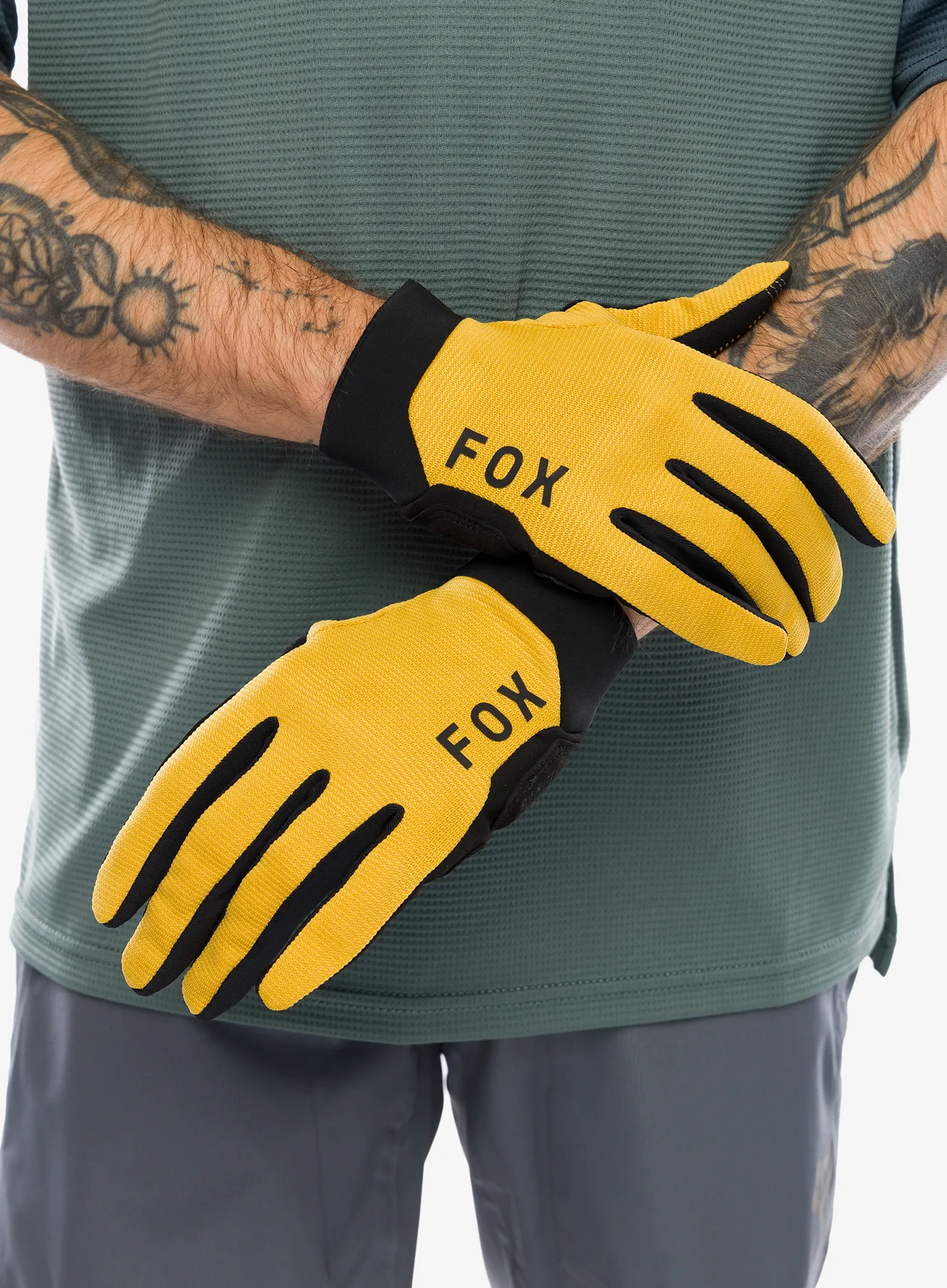 Велосипедні рукавиці Fox Ranger Glove Gel - bronze