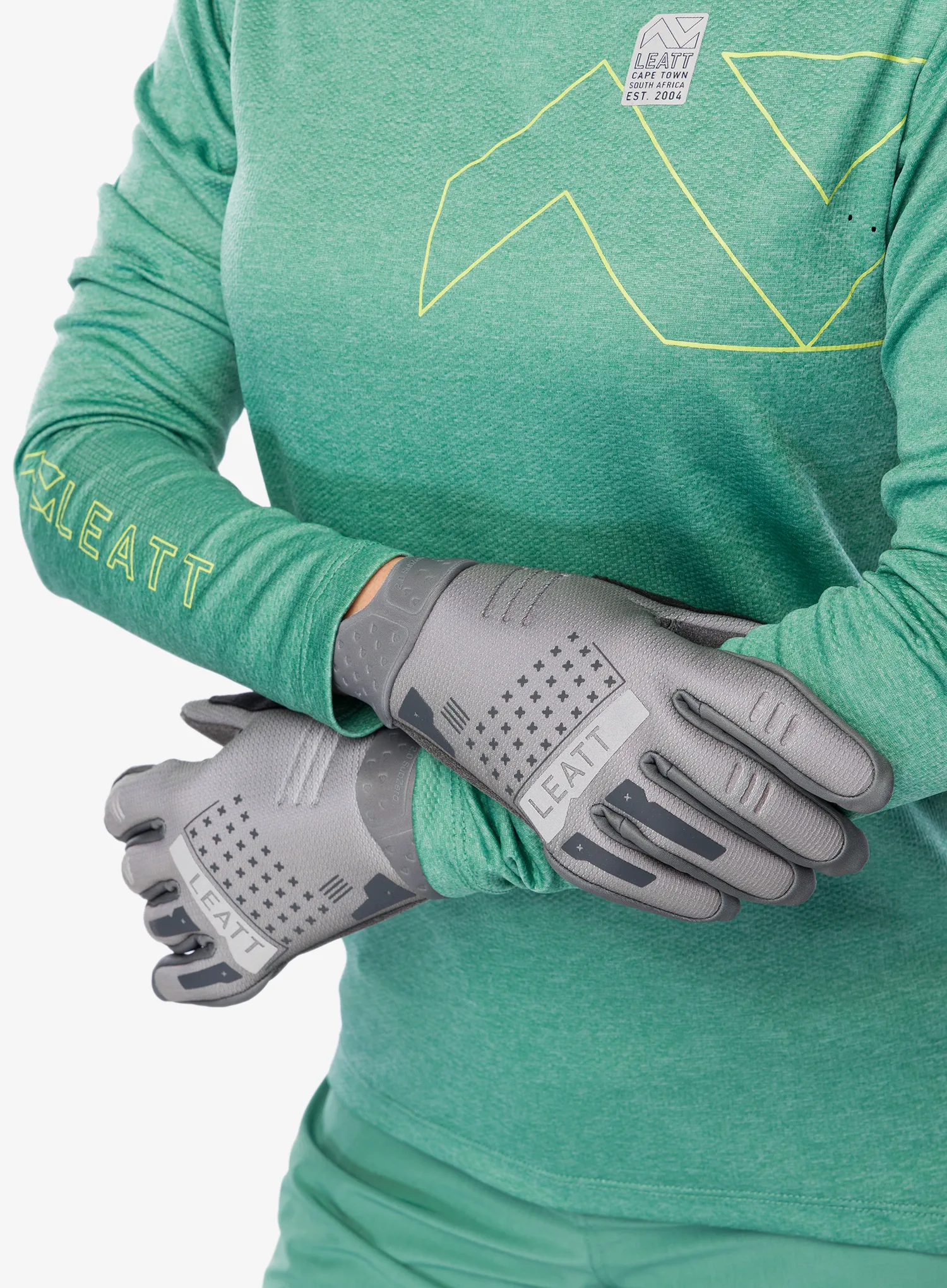 Велосипедні рукавиці Leatt Glove MTB 2.0 SubZero - granite