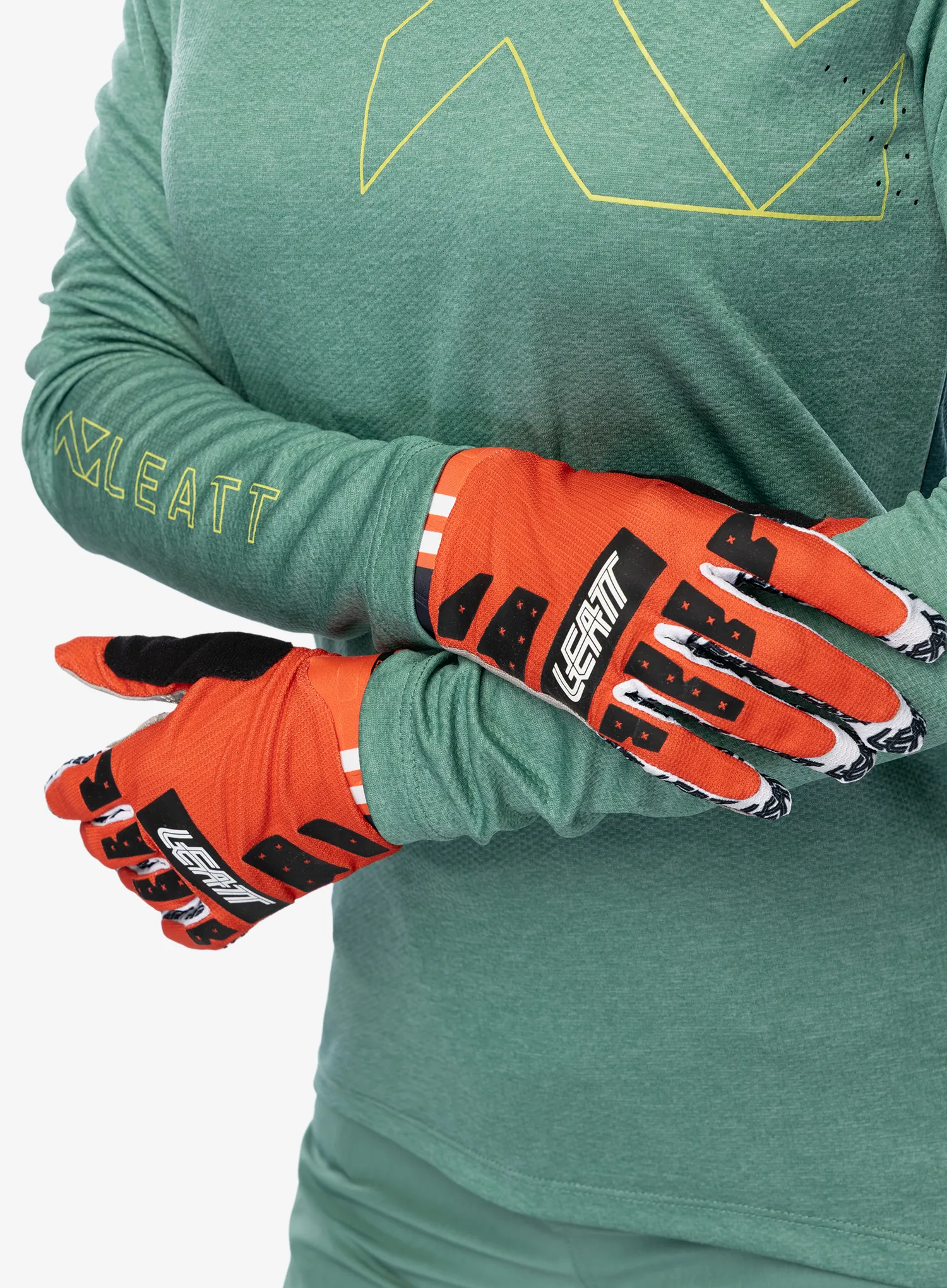 Велосипедні рукавиці Leatt Glove MTB 2.0 X-Flow - glow
