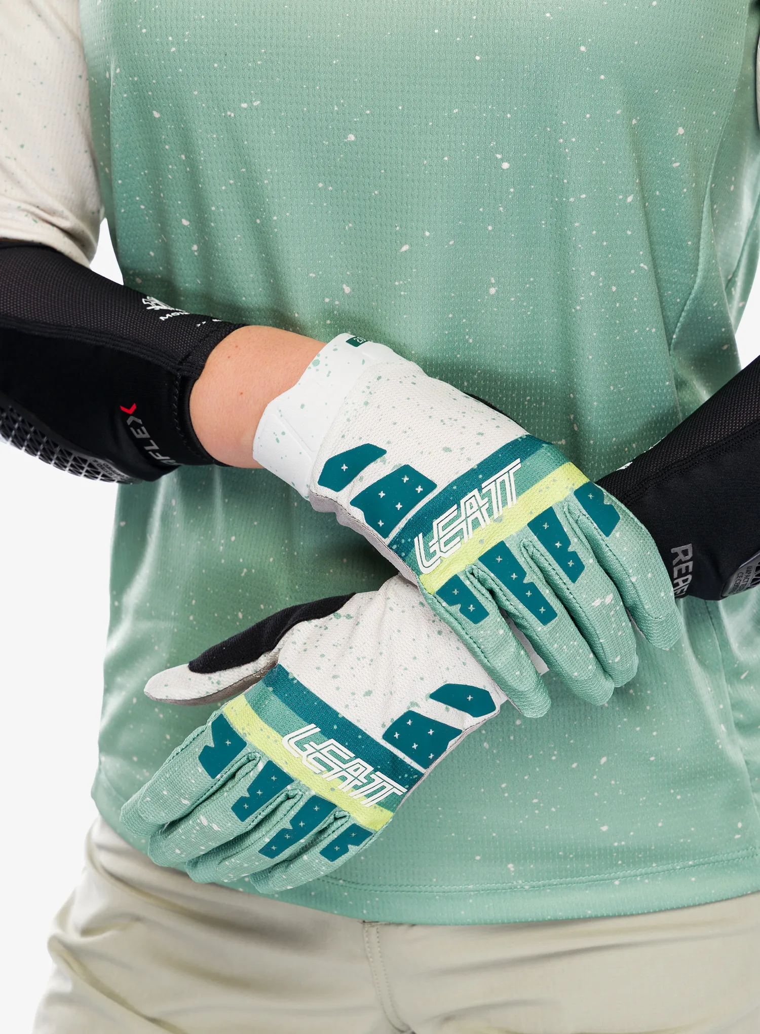 Велосипедні рукавиці Leatt Glove MTB 2.0 X-Flow - pistachio