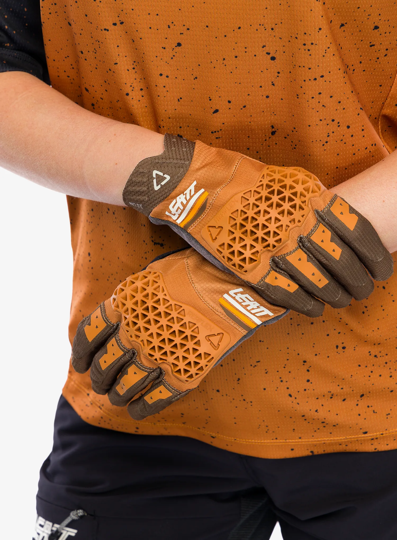 Велосипедні рукавиці Leatt Glove MTB 3.0 Lite - rust