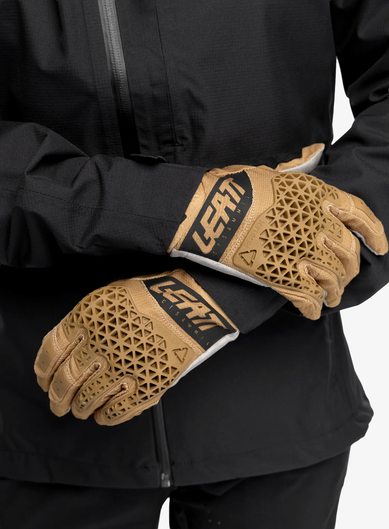 Велосипедні рукавиці Leatt Glove MTB 4.0 Lite - brass brown