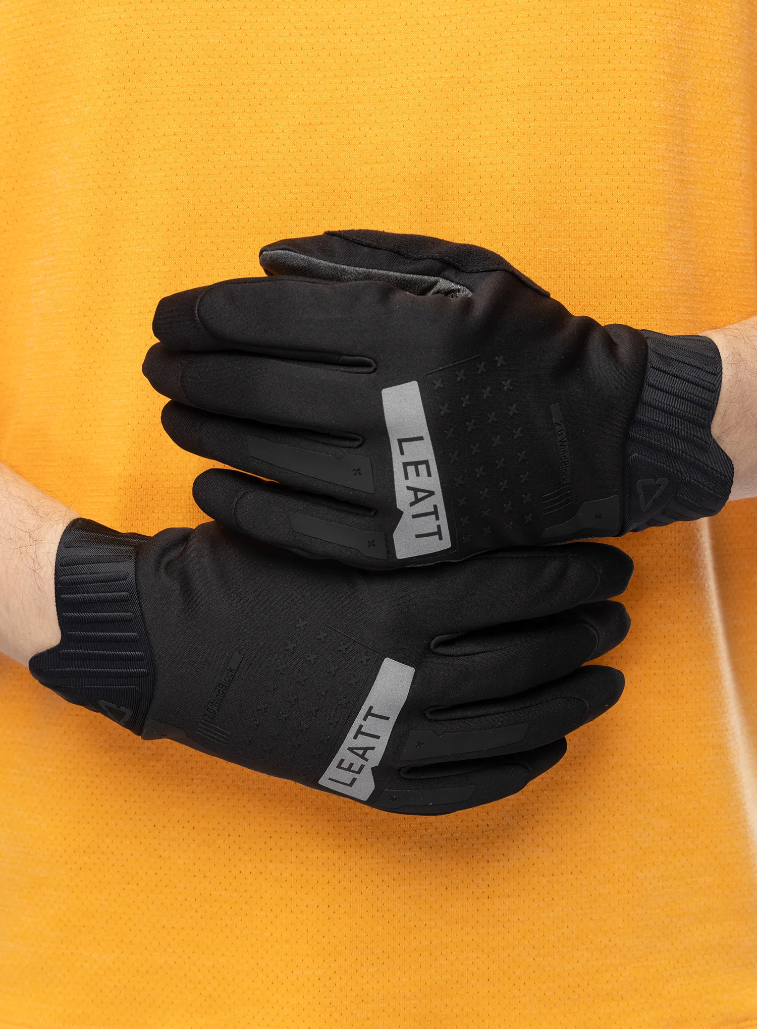 Велосипедні рукавиці Leatt MTB 2.0 Windblock - black
