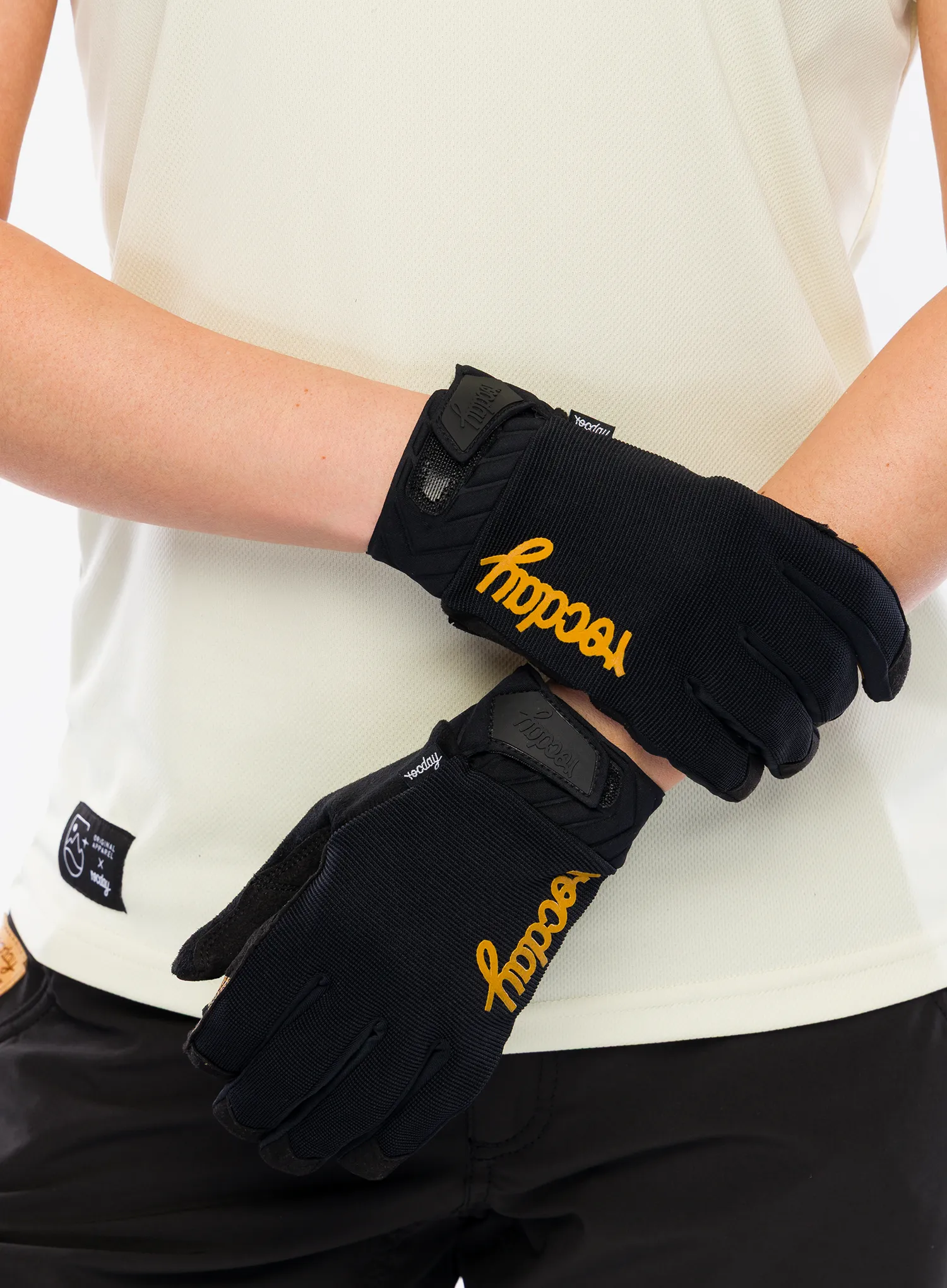 Велосипедні рукавиці Rocday Evo Race - black/yellow