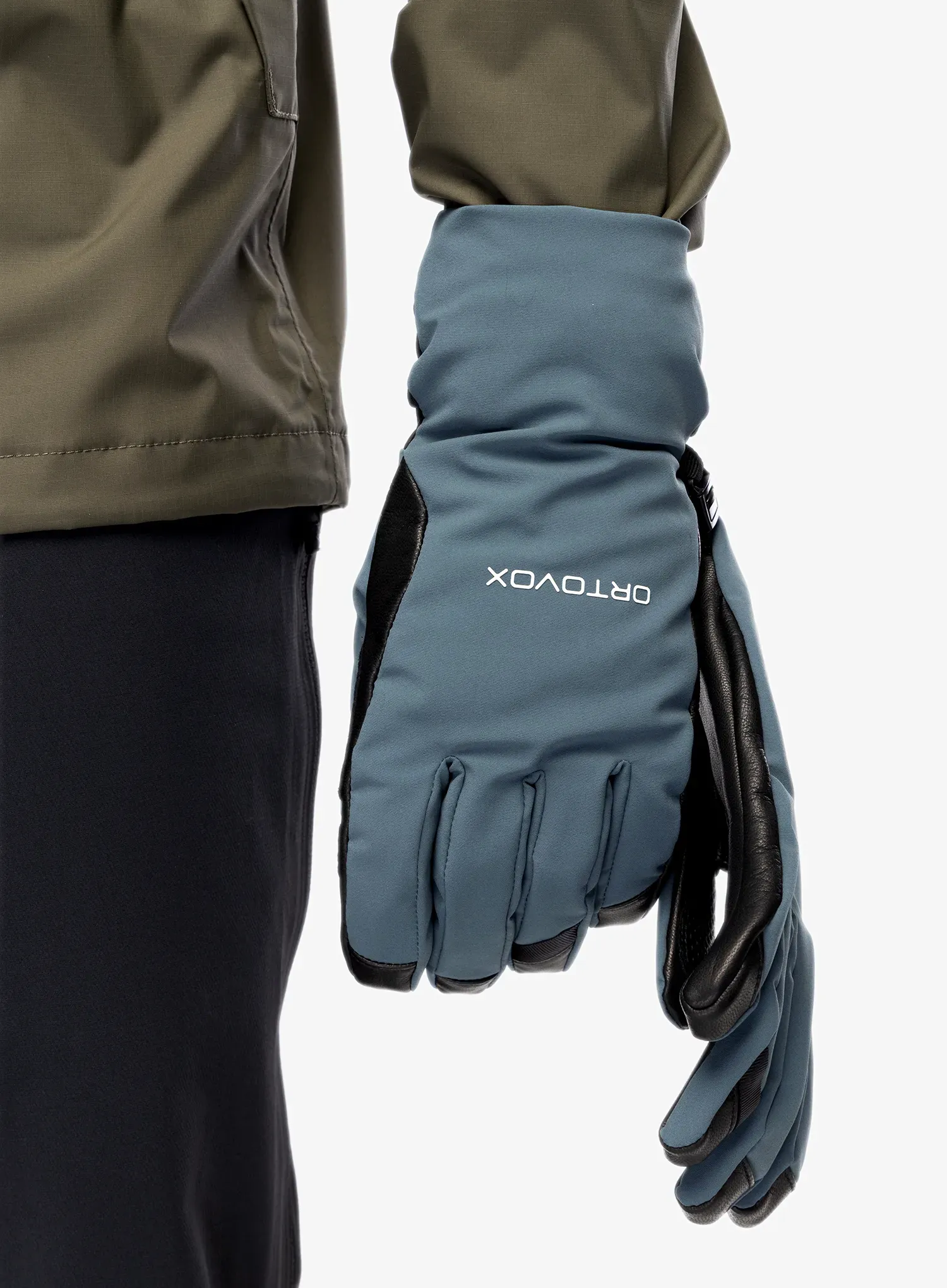 Рукавиці softshell Ortovox Tour Glove - dark arctic grey