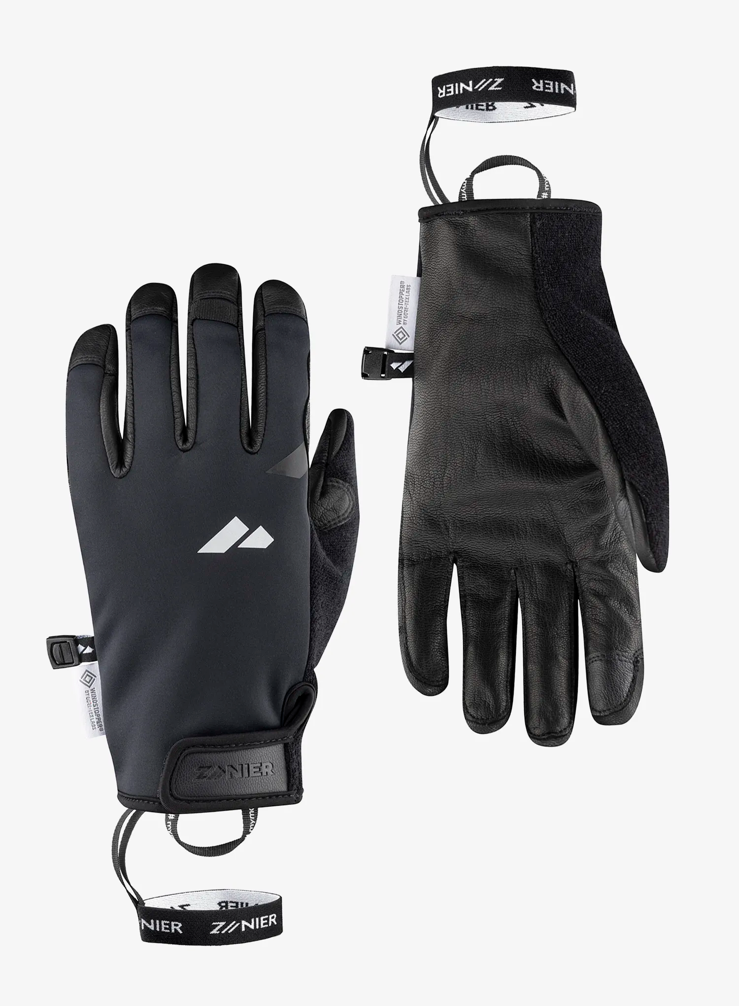 Рукавиці softshell Zanier Olperer.WS - black