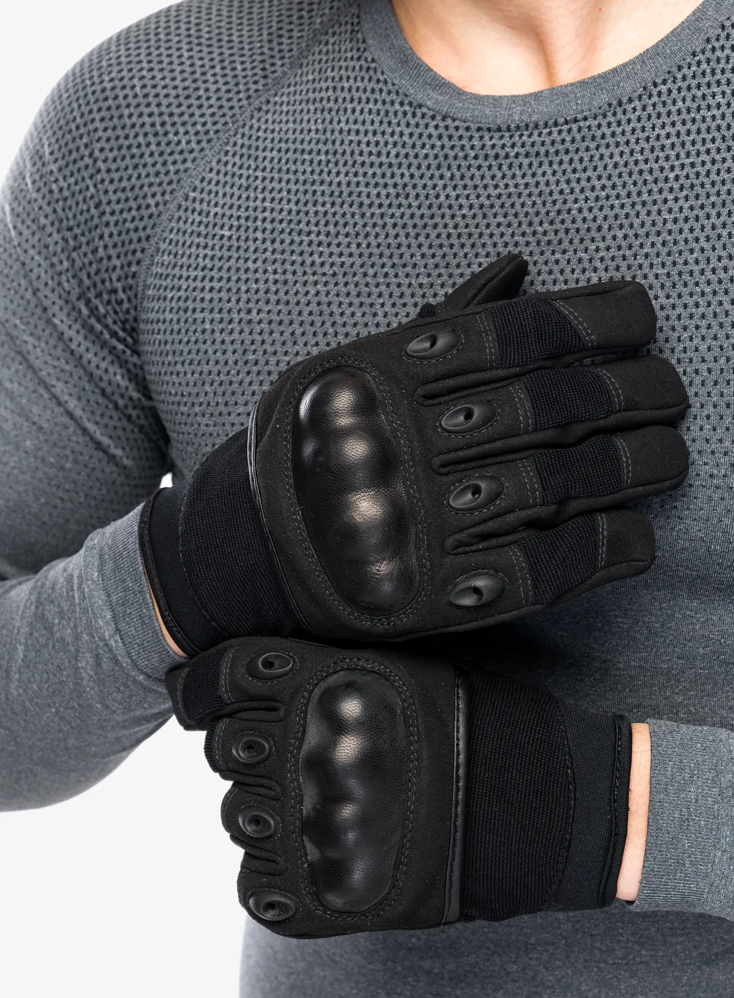 Рукавички тактичні MoG Commando Synthetic - black