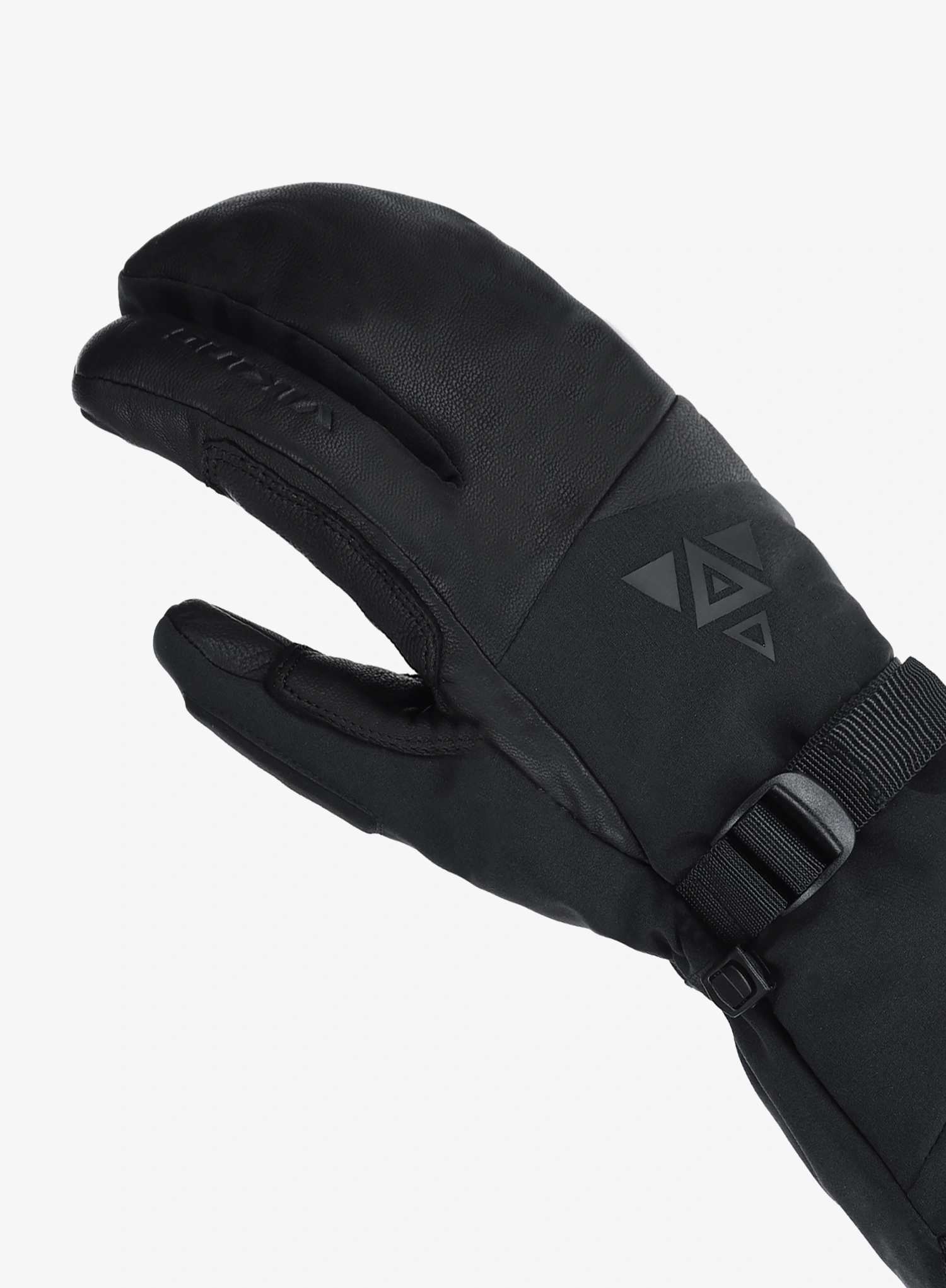 Рукавички з мембраною жіночі Viking Norvik Pro Lobster Freeride - full black