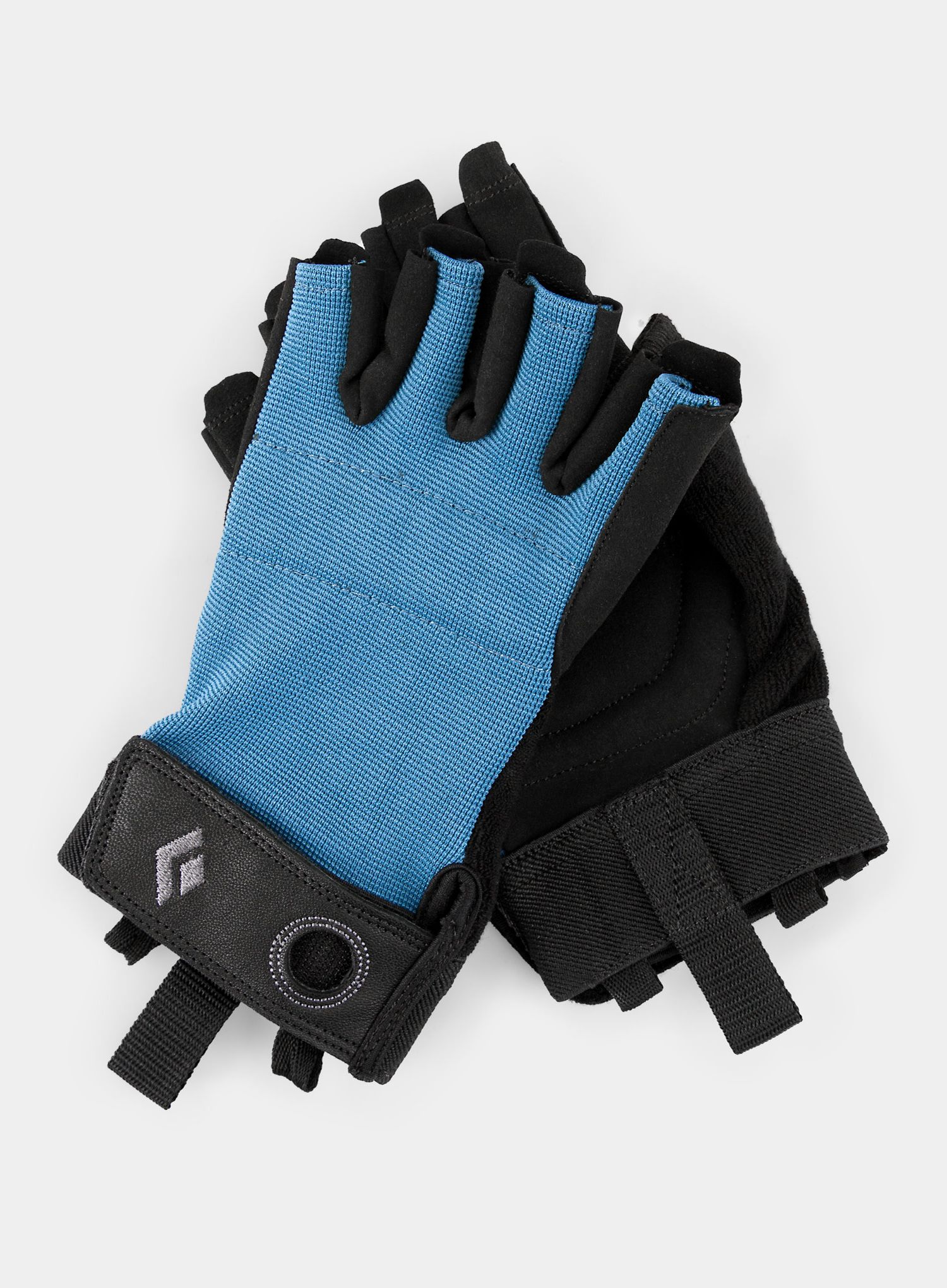 Рукавички для гір ферратові Black Diamond Crag Half-Finger Gloves - astral blue