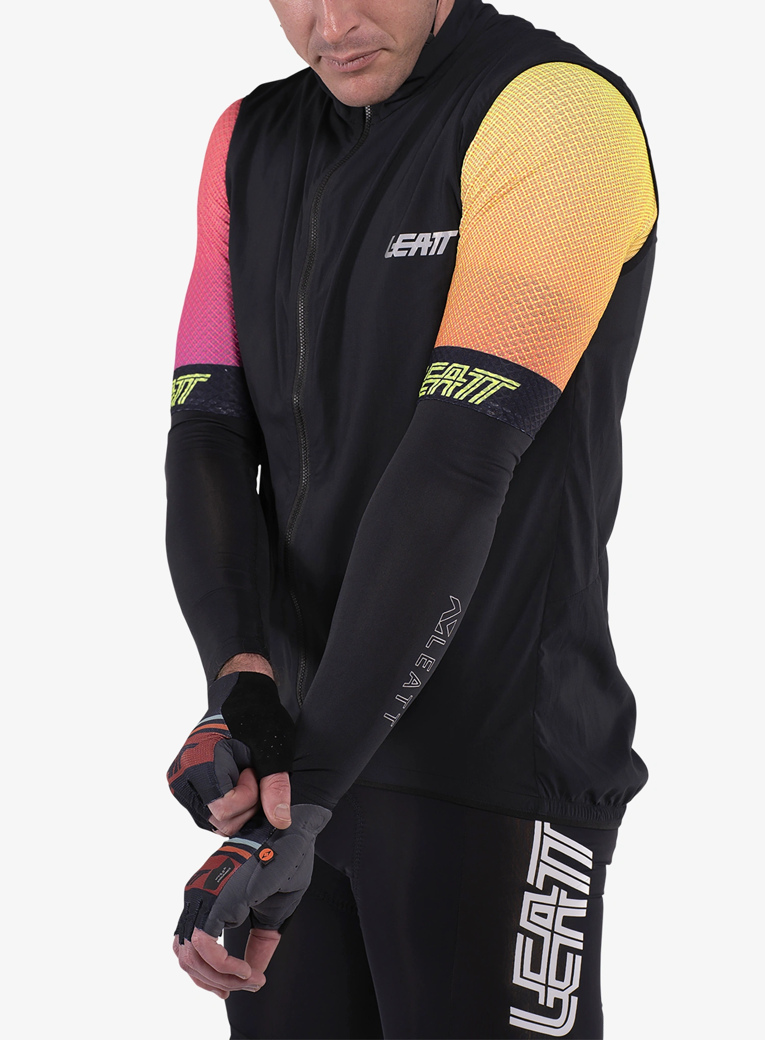 Нарукавники на велосипед Leatt Arm Warmer Sleeve - black