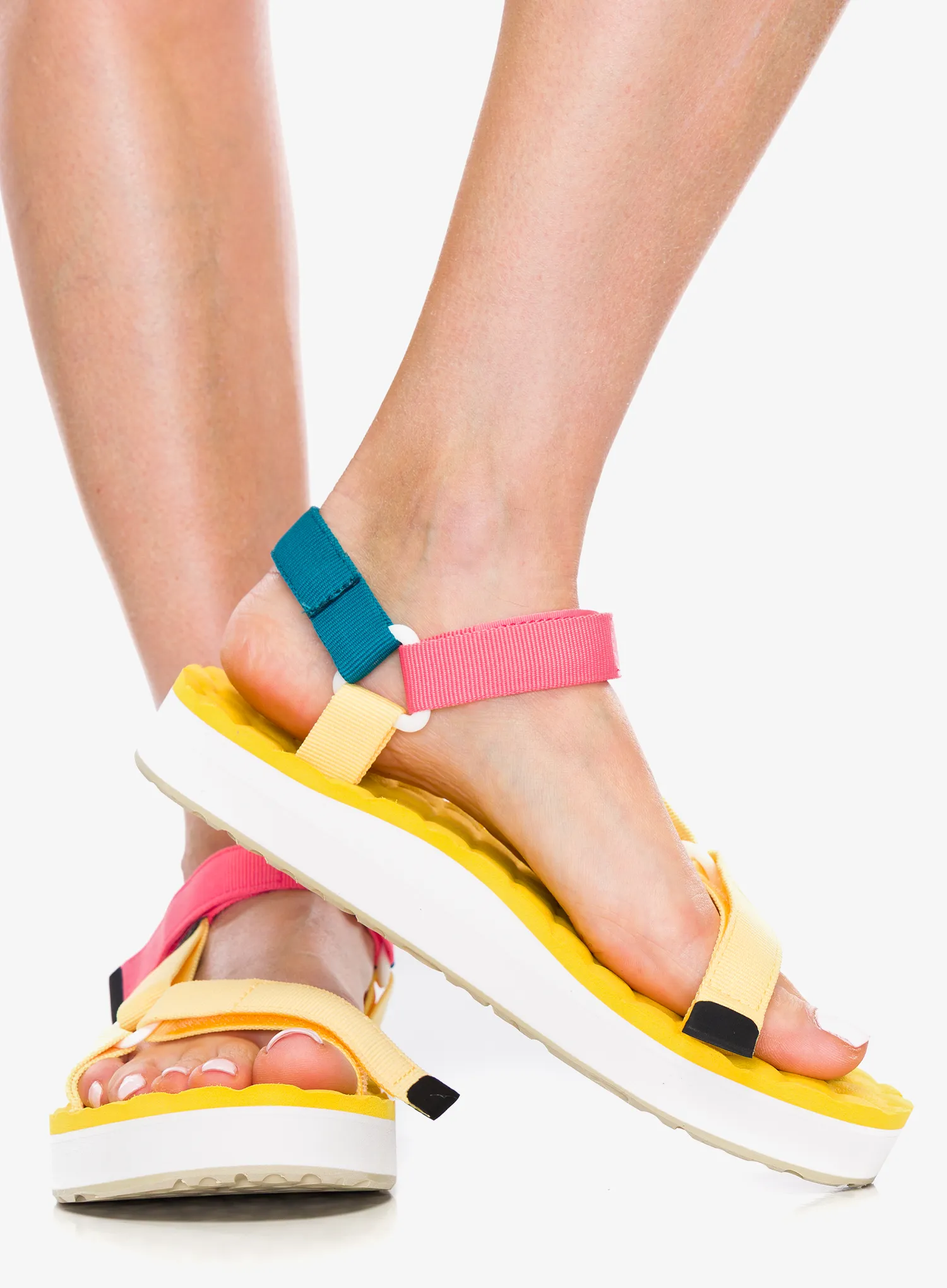 Сандалі жіночі Lizard Sandal Trail Max - butter yellow/tea pink