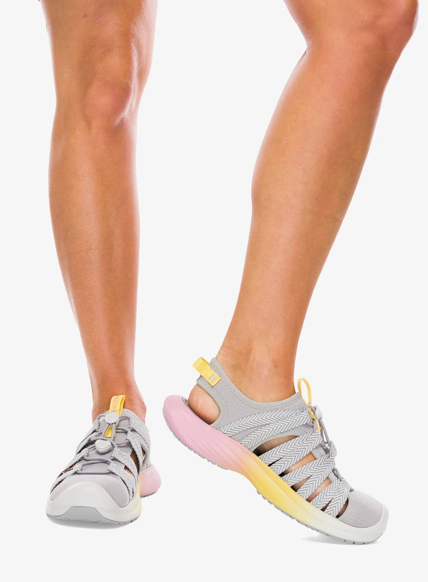 Сандалі туристичні жіночі Keen Whisper Lite - alloy/orchid smoke