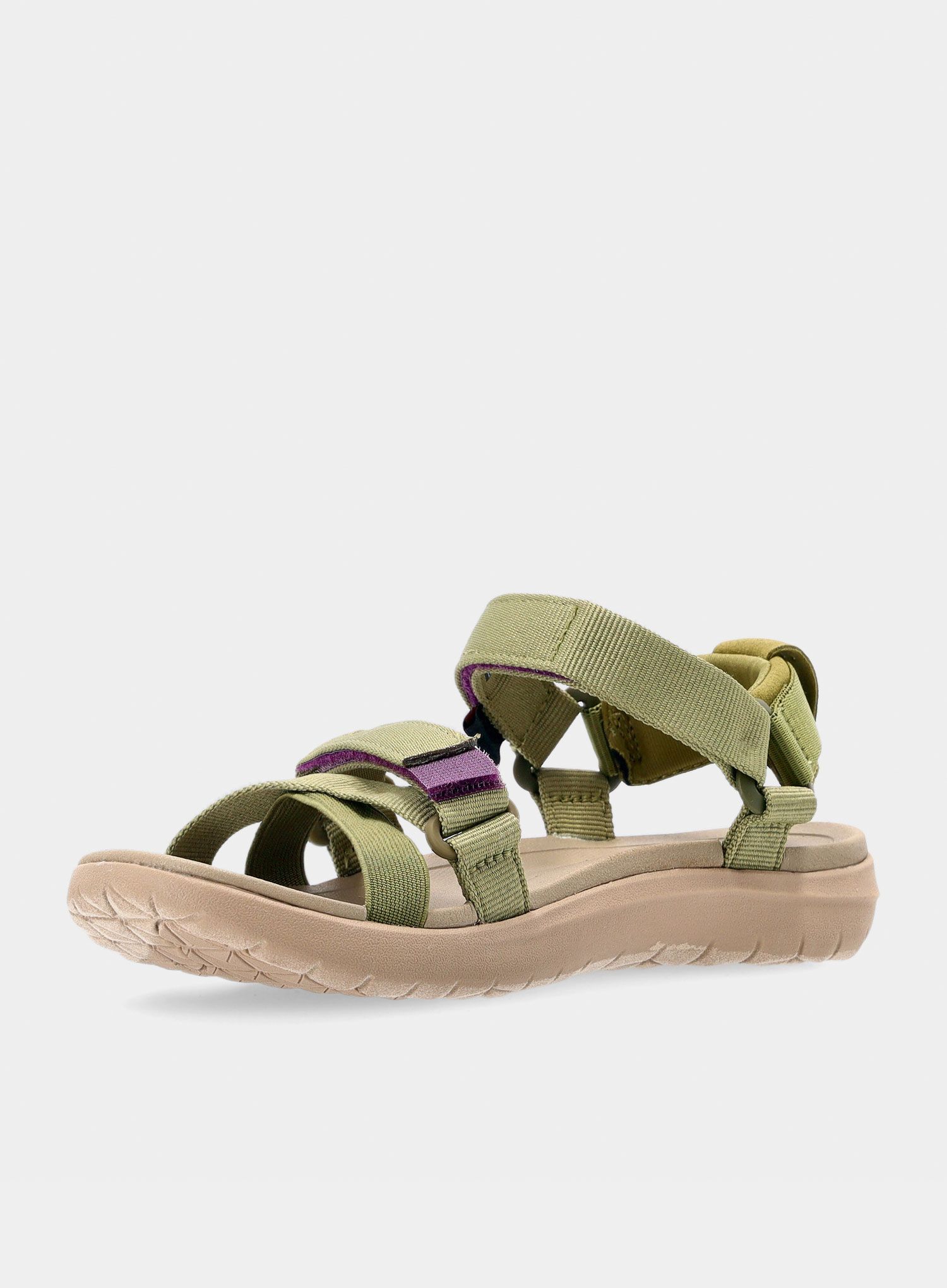 Сандалі туристичні жіночі Teva Sanborn Mia - olive branch