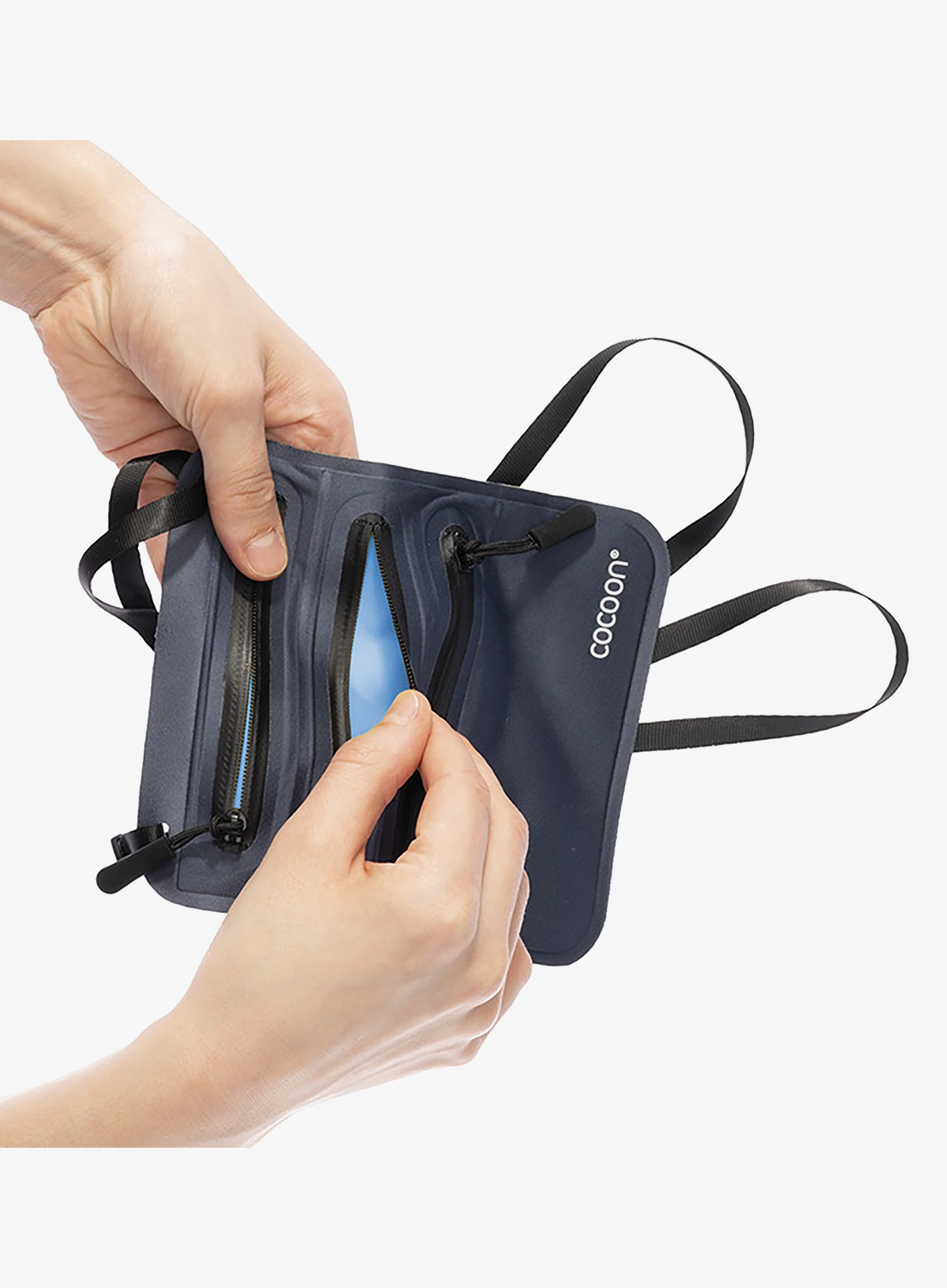 Барсетка Cocoon Secret Neck Wallet - navy/blue