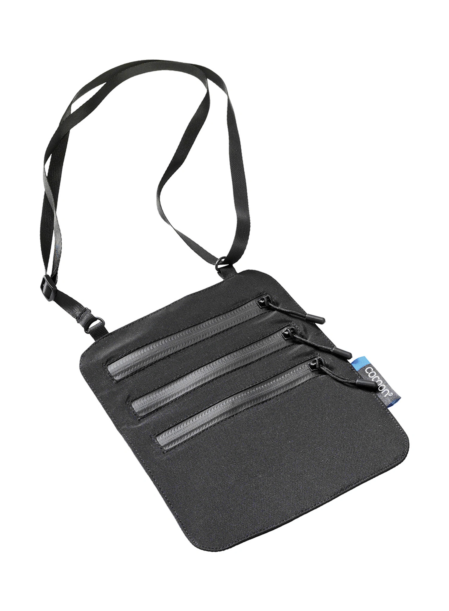 Барсетка Cocoon Secret Neck Wallet - Silk - black