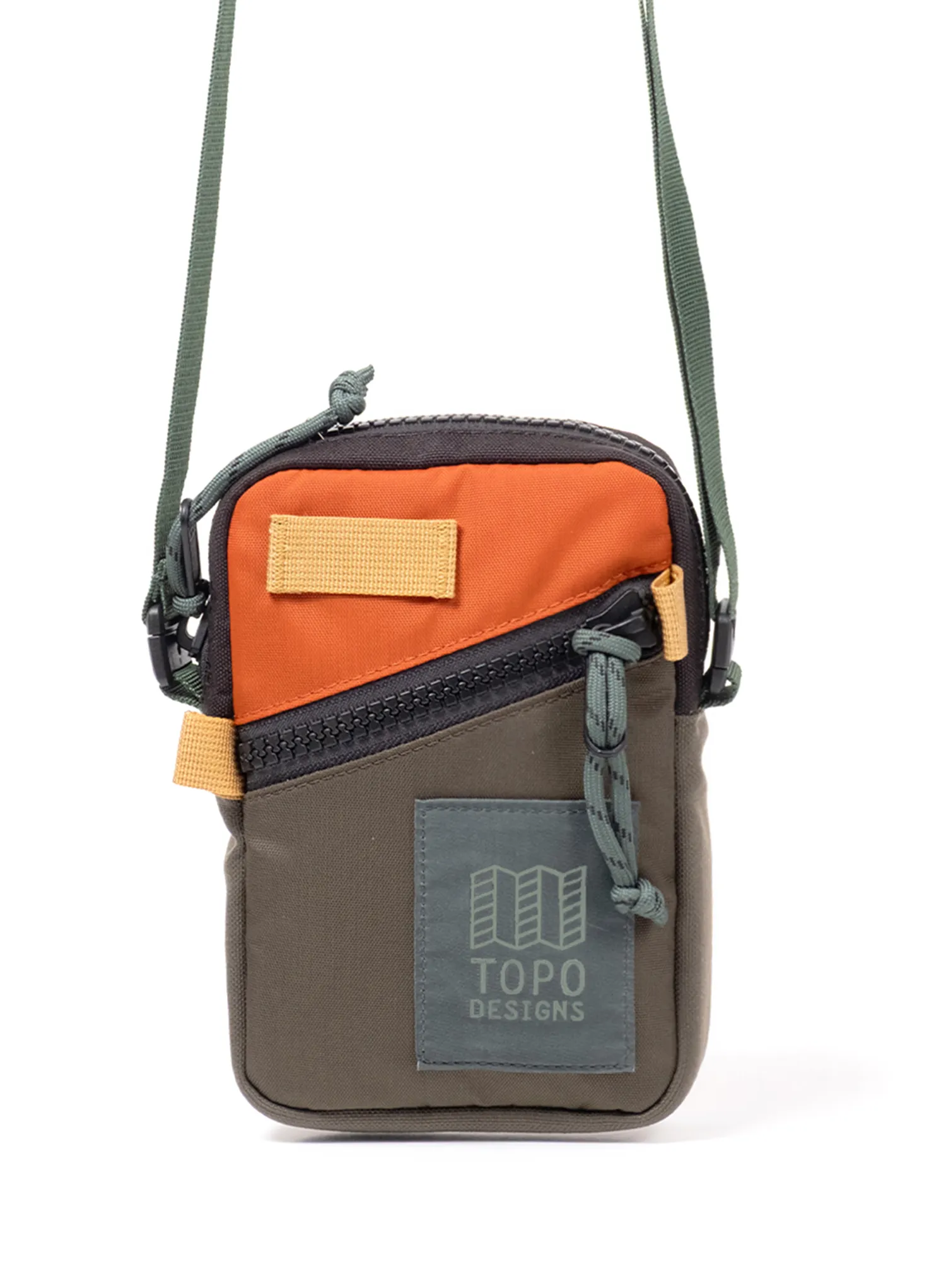 Барсетка Topo Designs Mini Shoulder Bag - woodland/terracotta