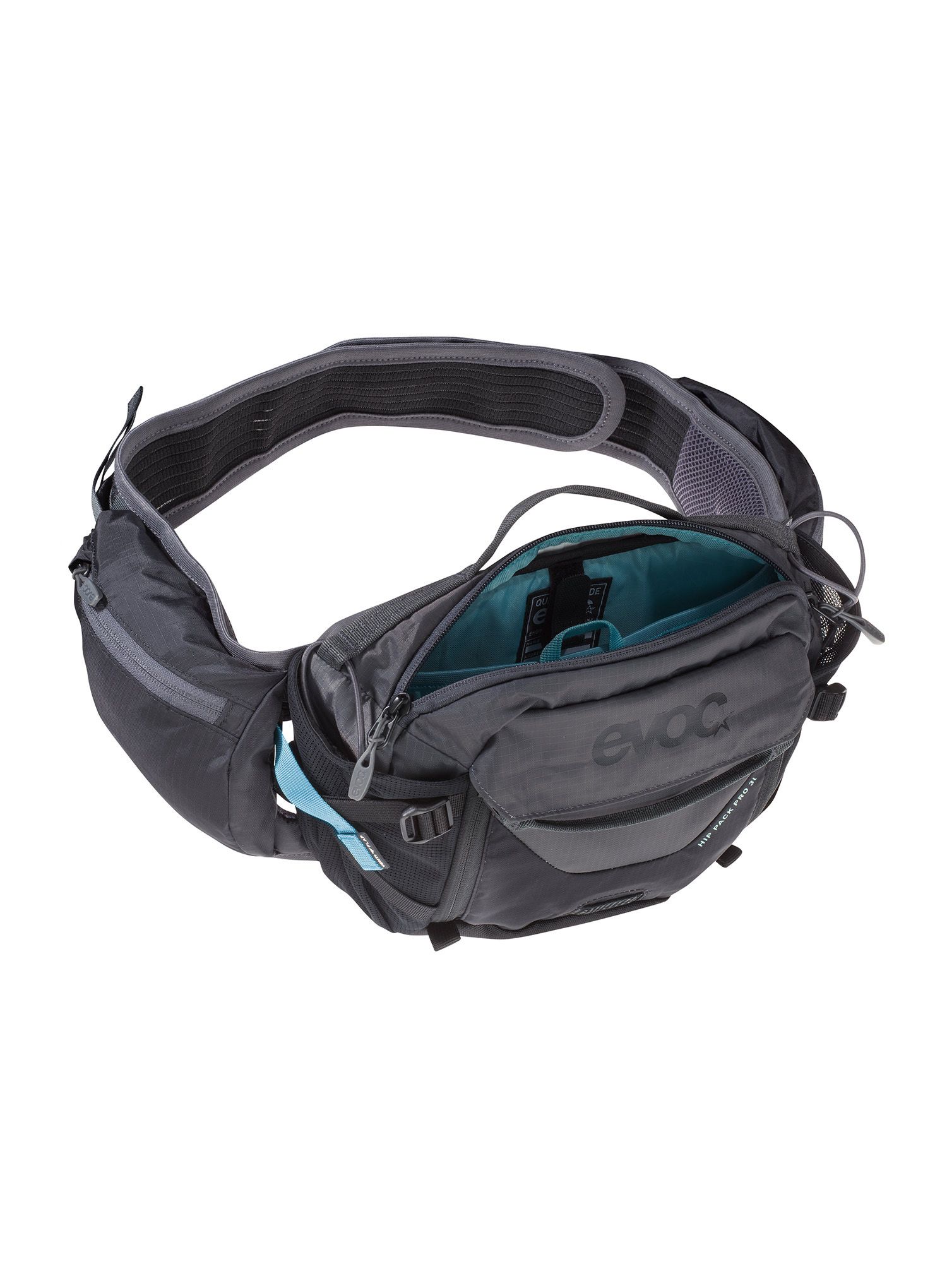 Сумка поясна Evoc Hip Pack Pro 3 - black/carbon grey