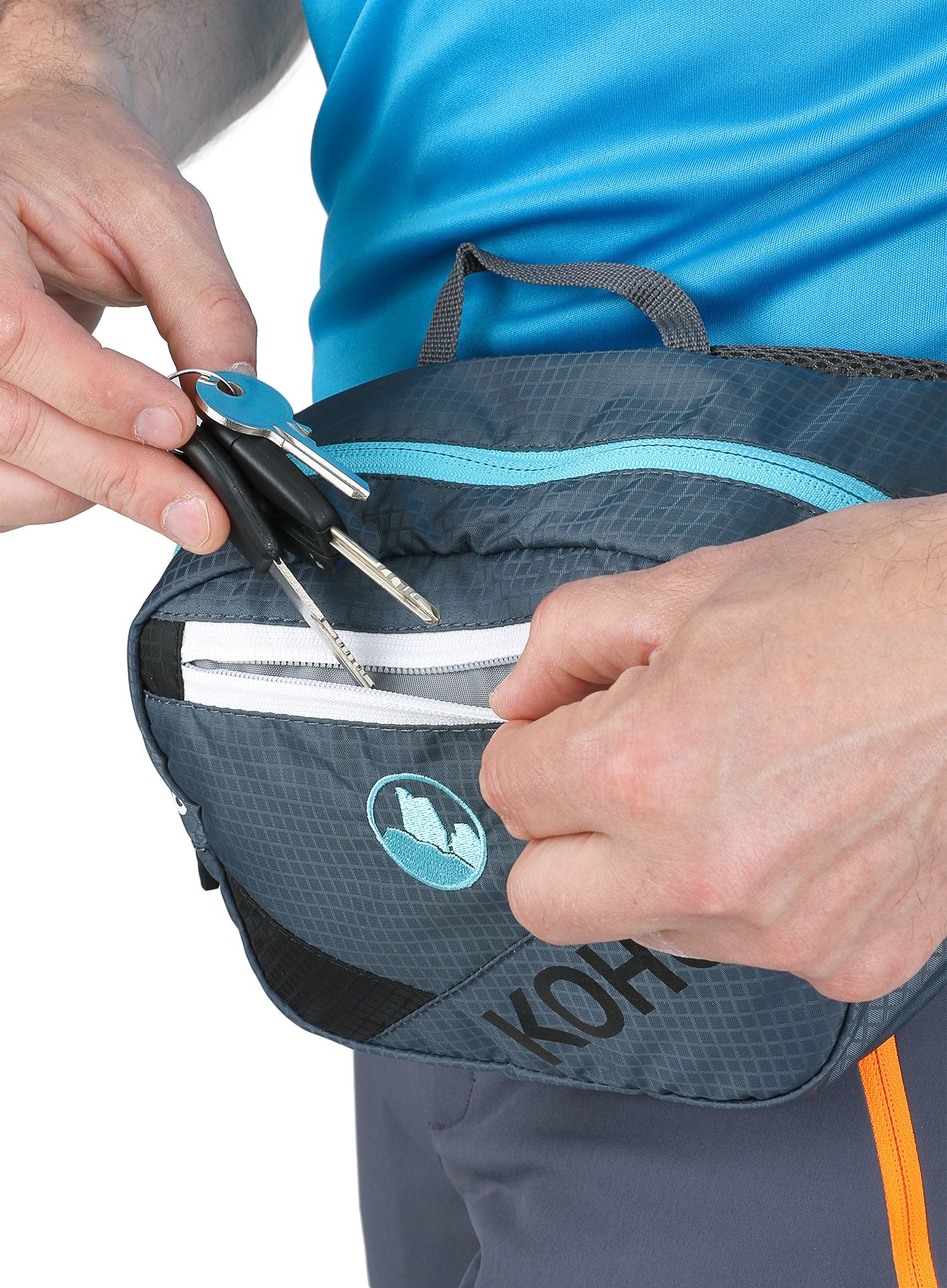 Барсетка Kohla Quick II Hipbag - dark slate/sulphur spring