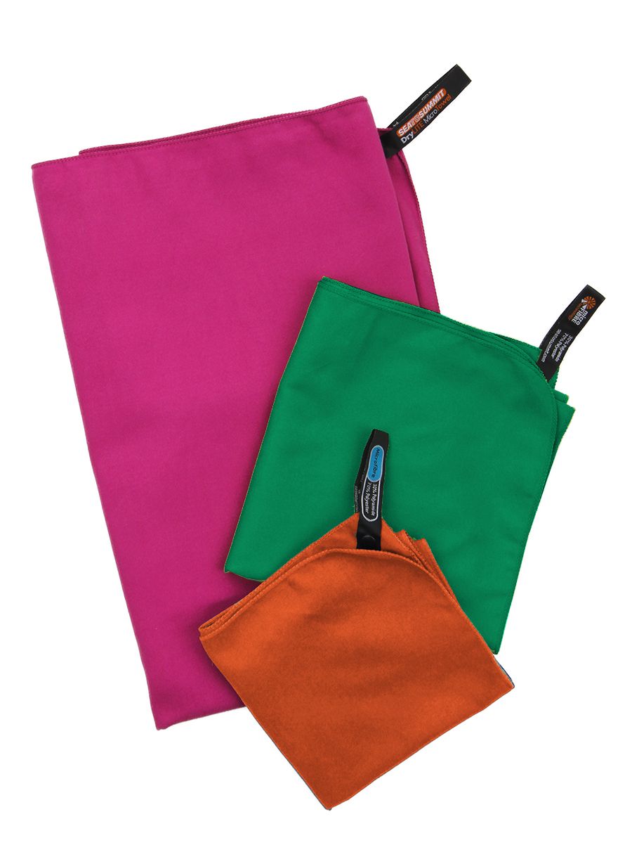 Швидковисихаючі рушники Sea To Summit Drylite Towel Set 11 - red, jade, berry