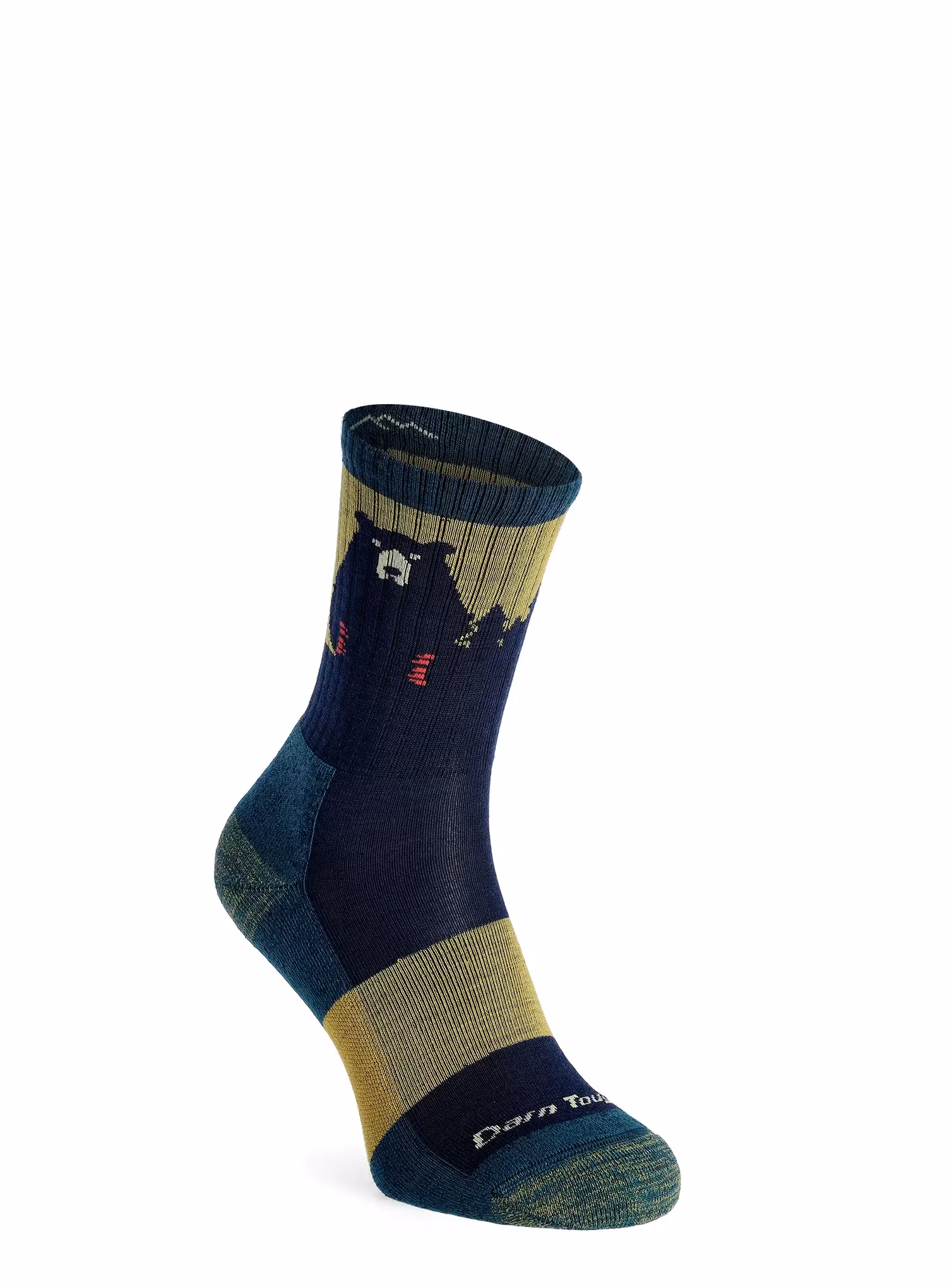 SkarpetkitrekkingowedamskieDarnToughBearTownMicroCrewLightweight_darkteal_1_.webp